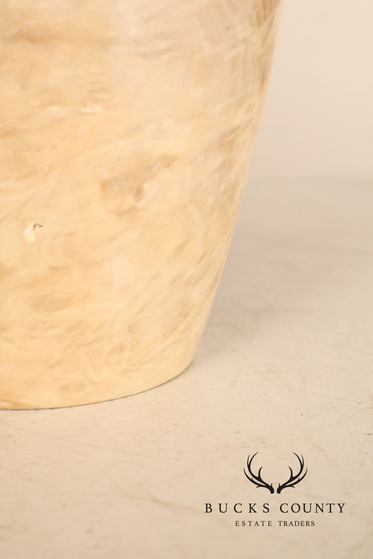 John Mascoll Contemporary Turned Maple Vase