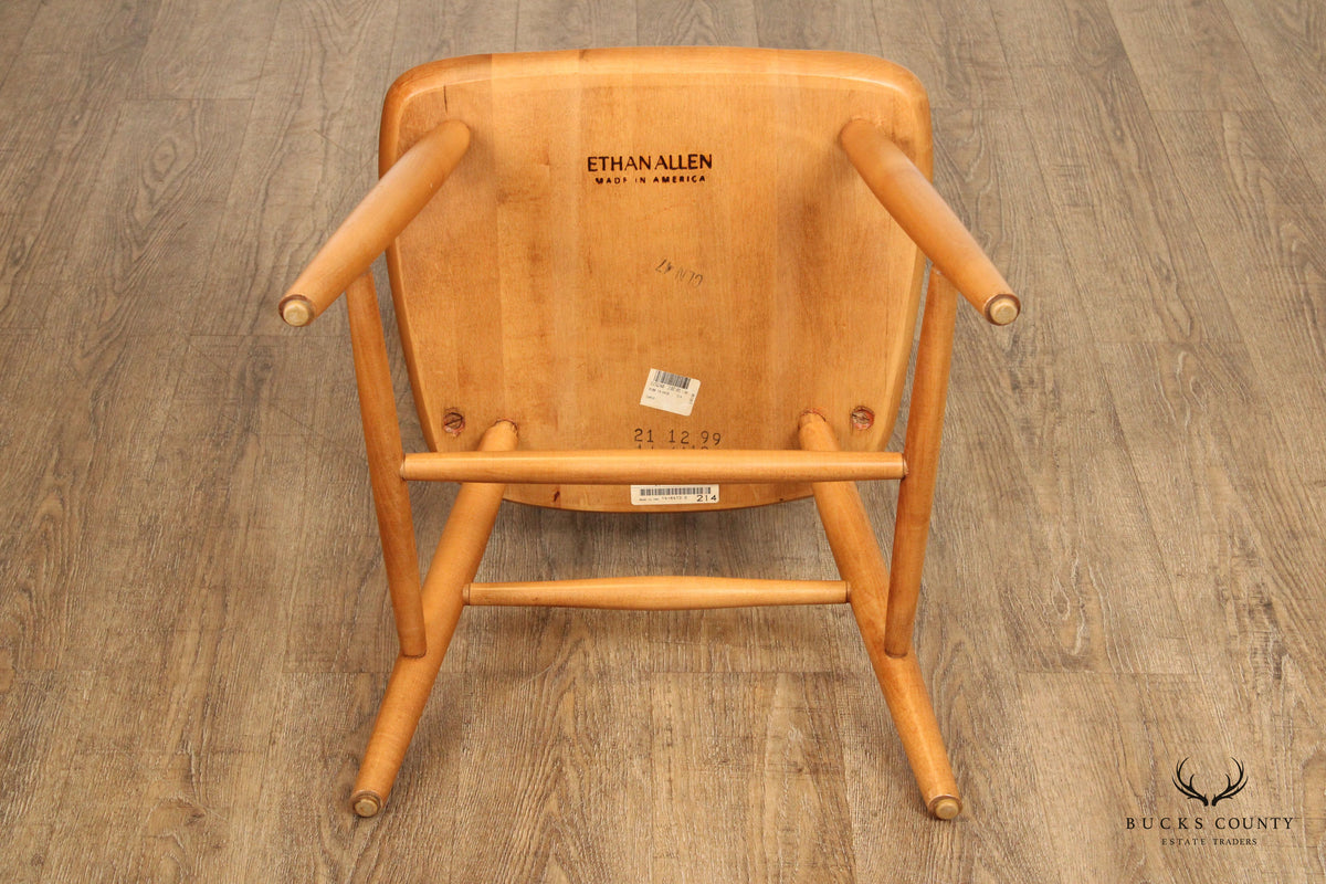 Ethan Allen 'Country Colors' Maple Windsor Dining Chair