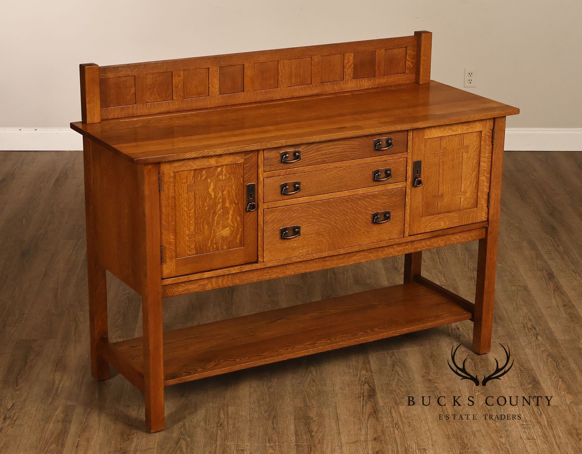 Stickley Mission Collection Oak Sideboard