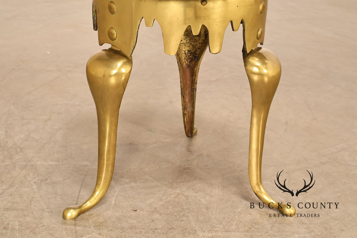 Vintage Brass Trivet Stand