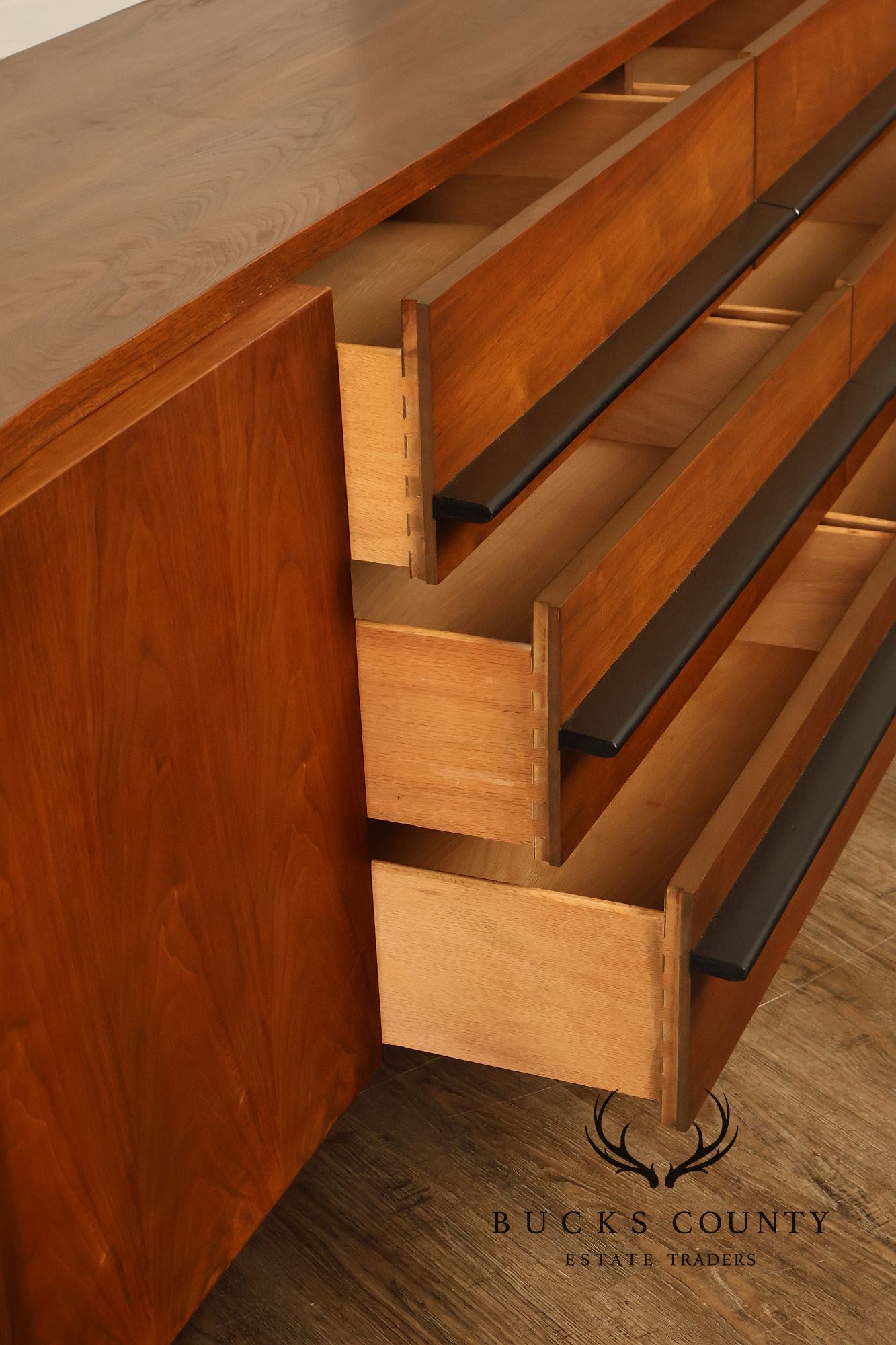 American of Martinsville Mid Century Modern Walnut Chest of Drawers