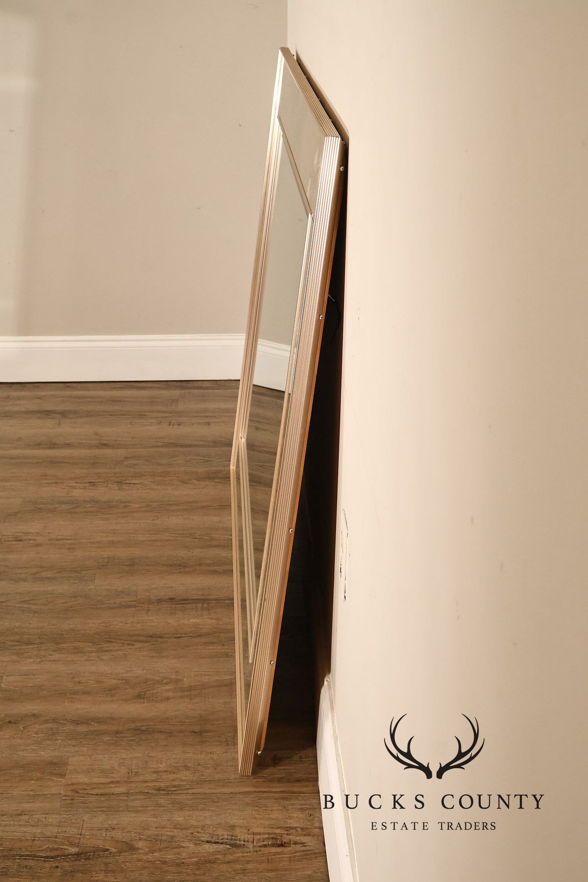 LaBarge Chinoiserie Eglomise Wall Mirror