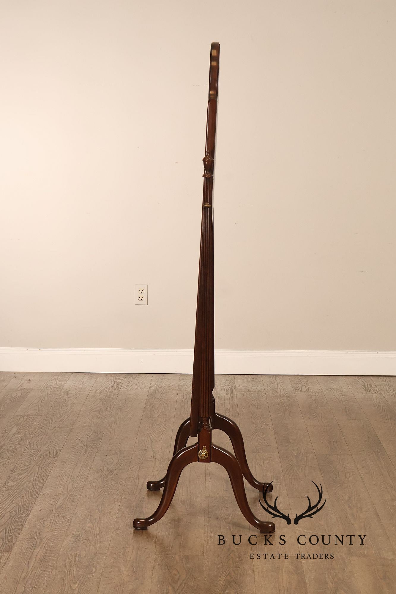 Ethan Allen Georgian Court Cherry Cheval Floor Mirror