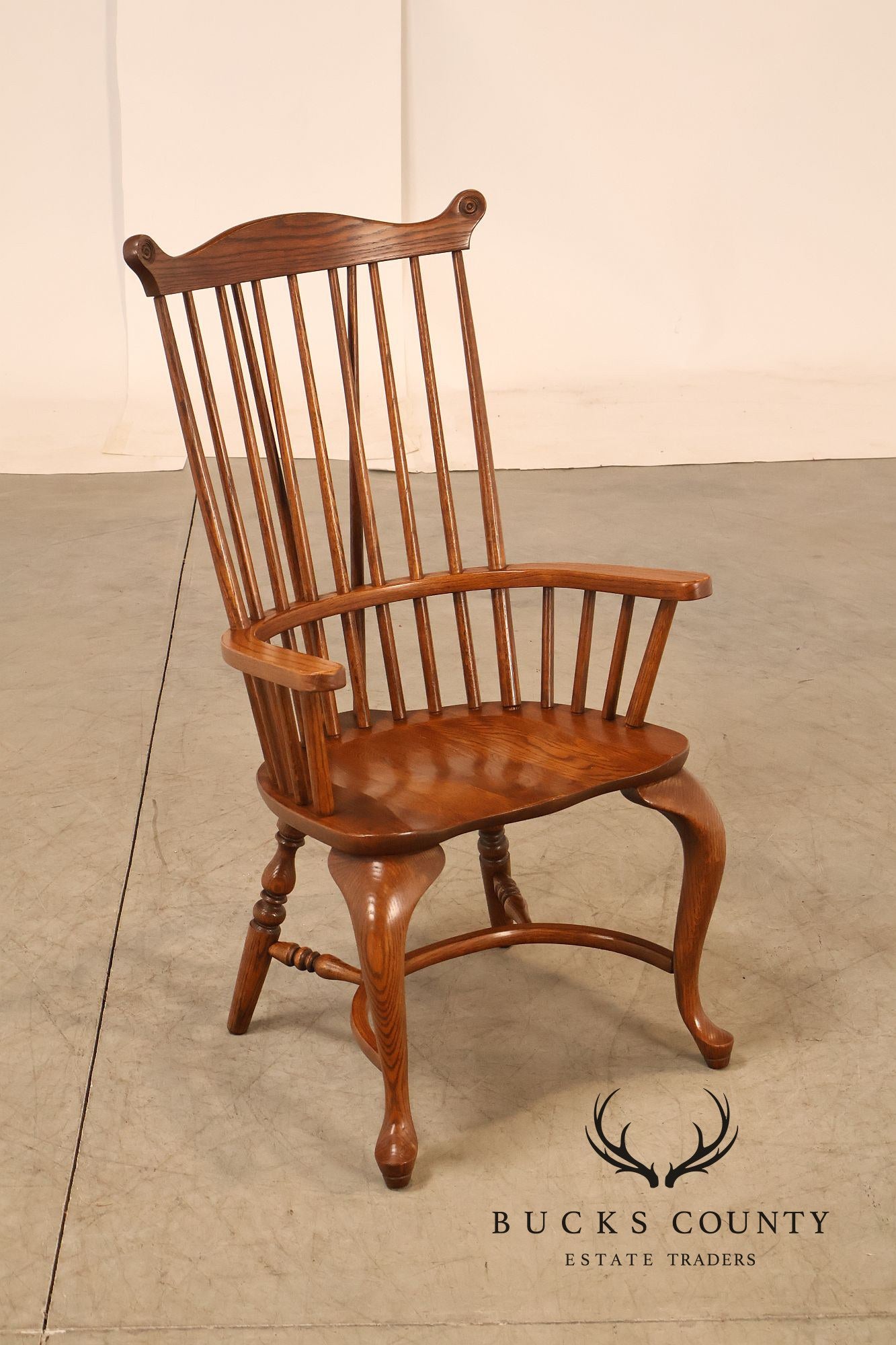 Richardson Brothers Pair Of Welsh Style Oak Armchairs