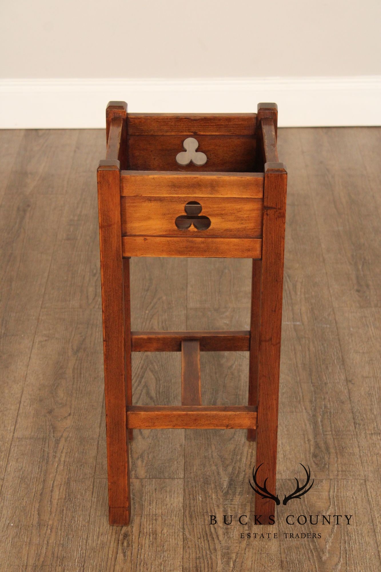Antique Arts and Crafts Plant Stand