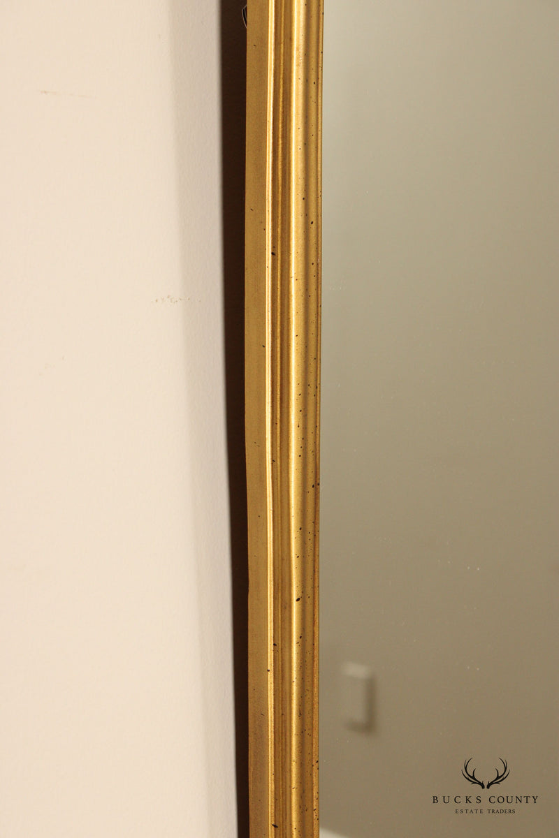Carolina Mirror Company Mirror Hollywood Regency Style Gold Wall Mirror