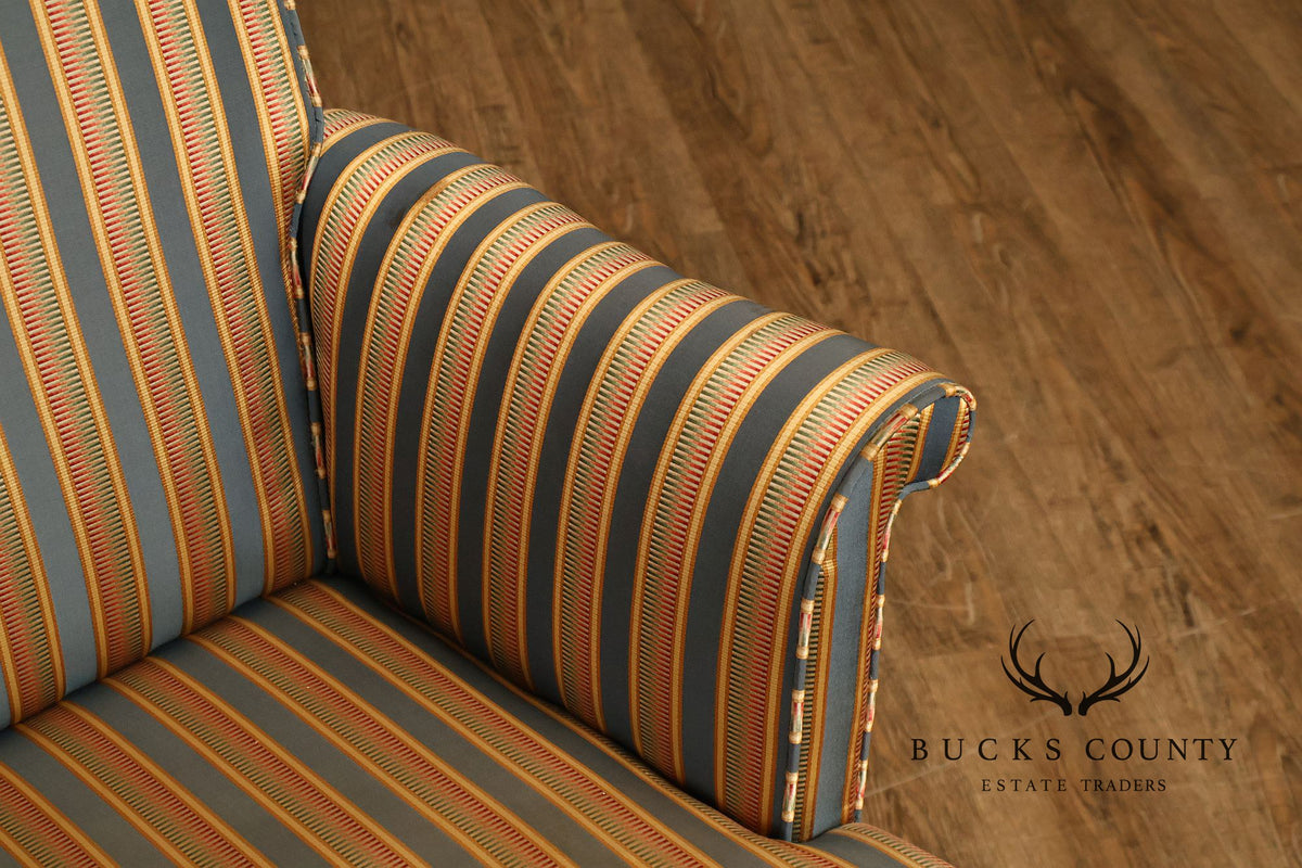 Georgian Style Carved Mahogany Armchair