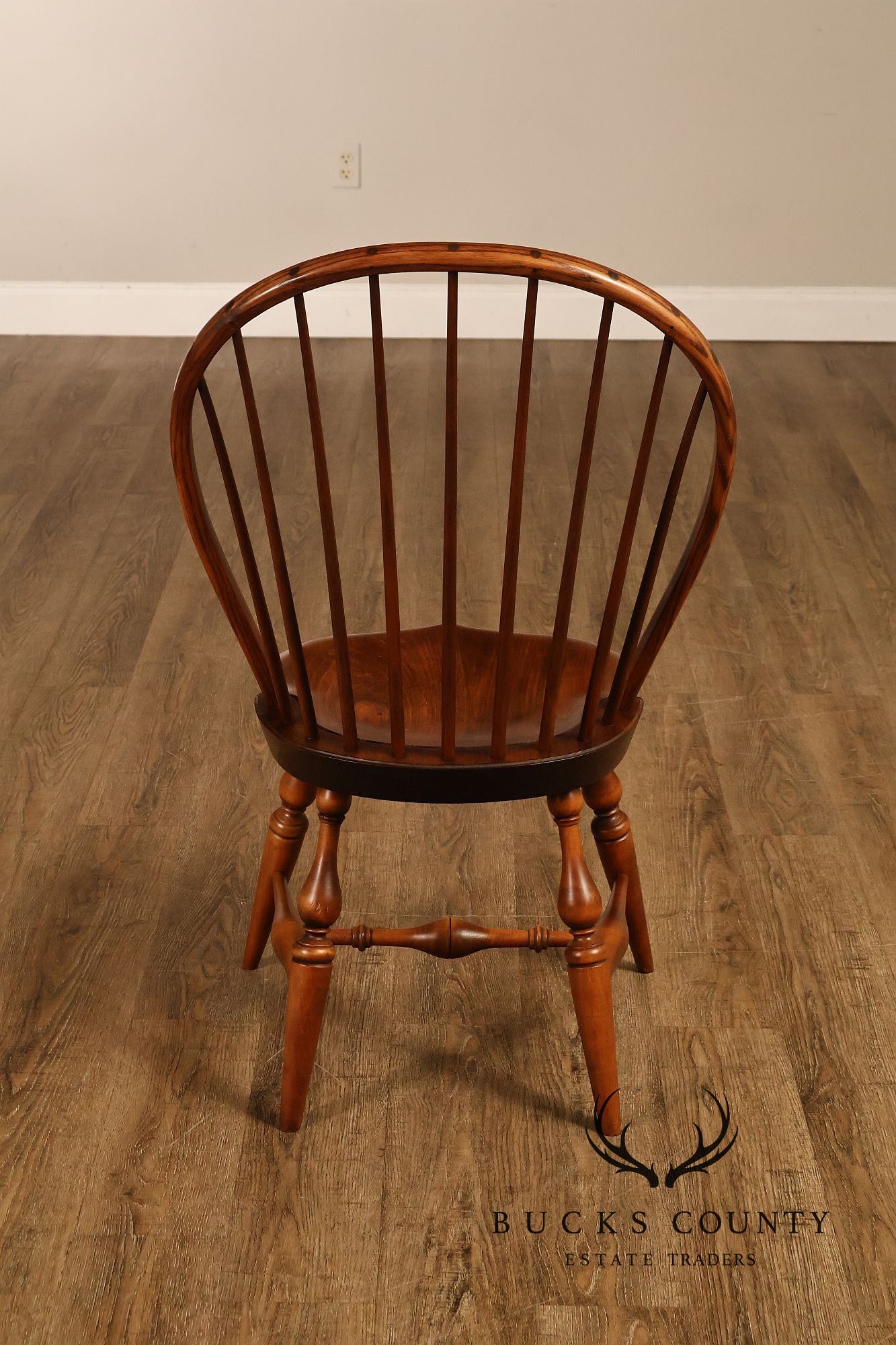 Warren Chairs Works Set of Ten Windsor Dining Chairs