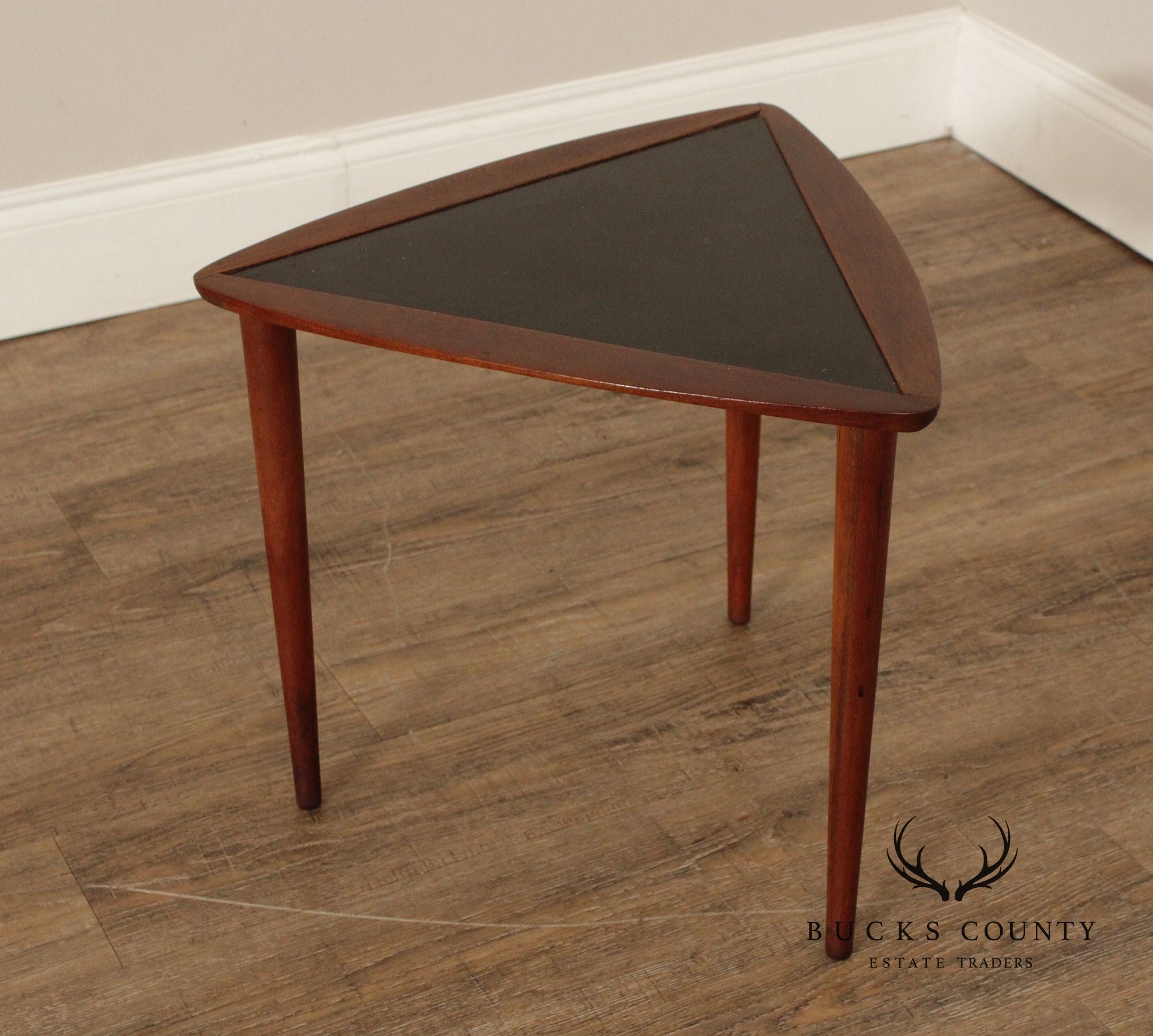 Arthur Umanoff Mid Century Modern Walnut Side Table