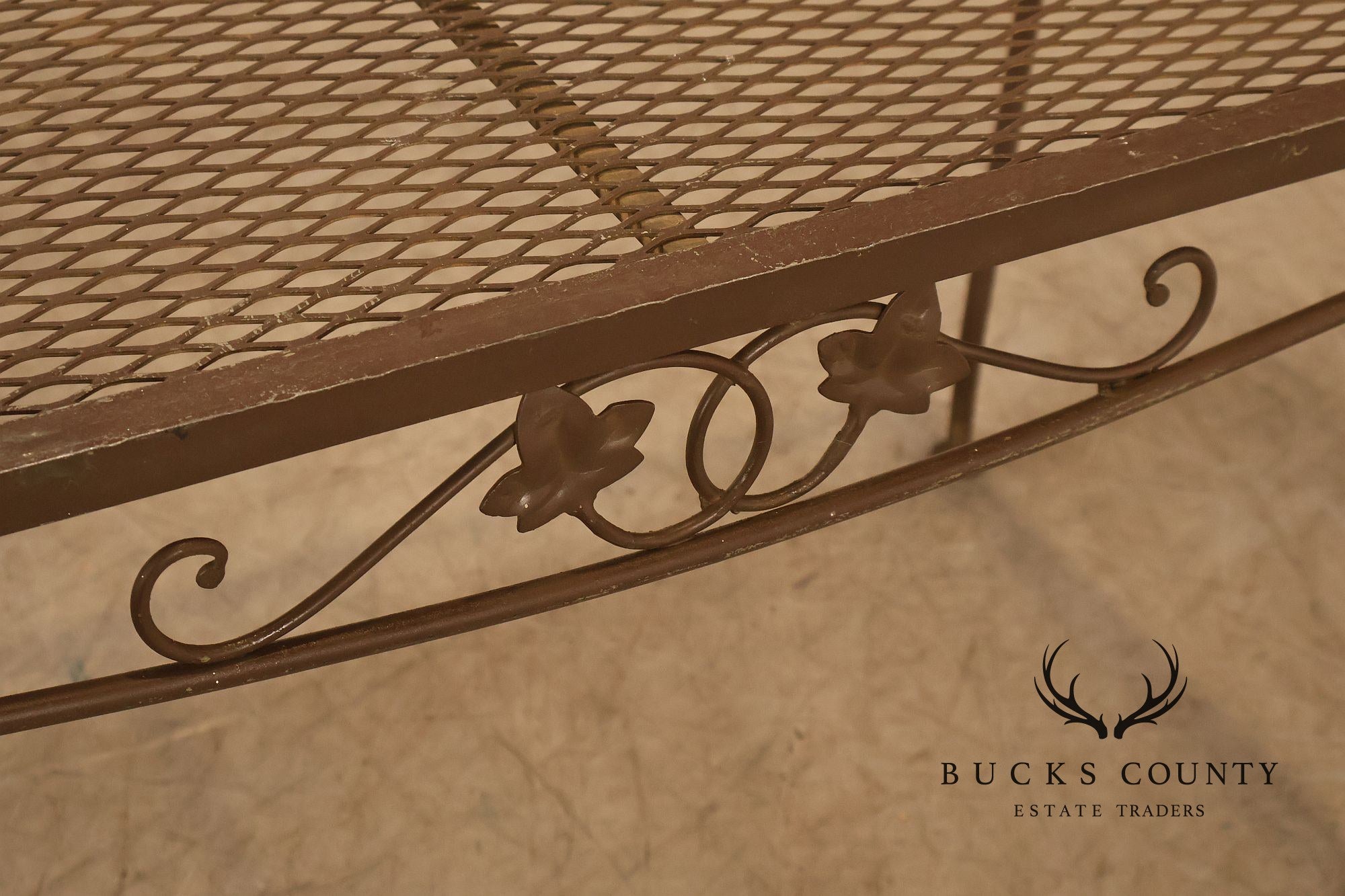 Vintage Salterini Wrought Iron 6 Piece Patio Set