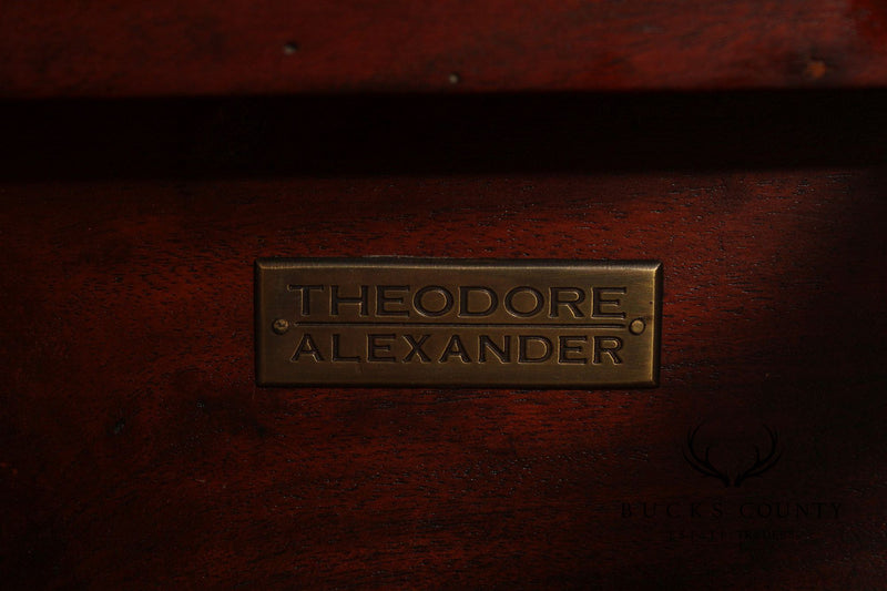Theodore Alexander Jacobean Style Drop Leaf Side Table