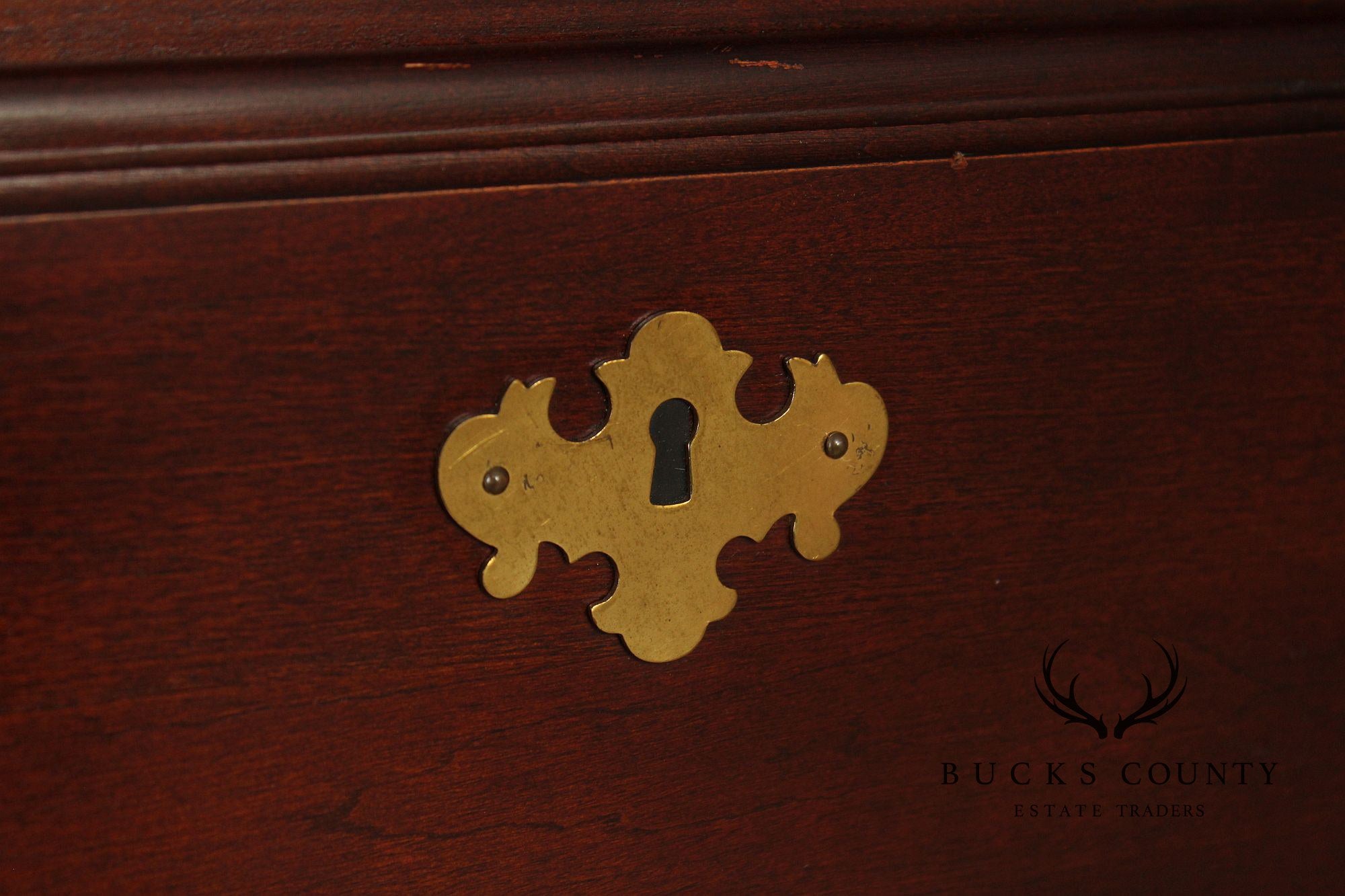 Thomasville Chippendale Style Cherry Tall Chest