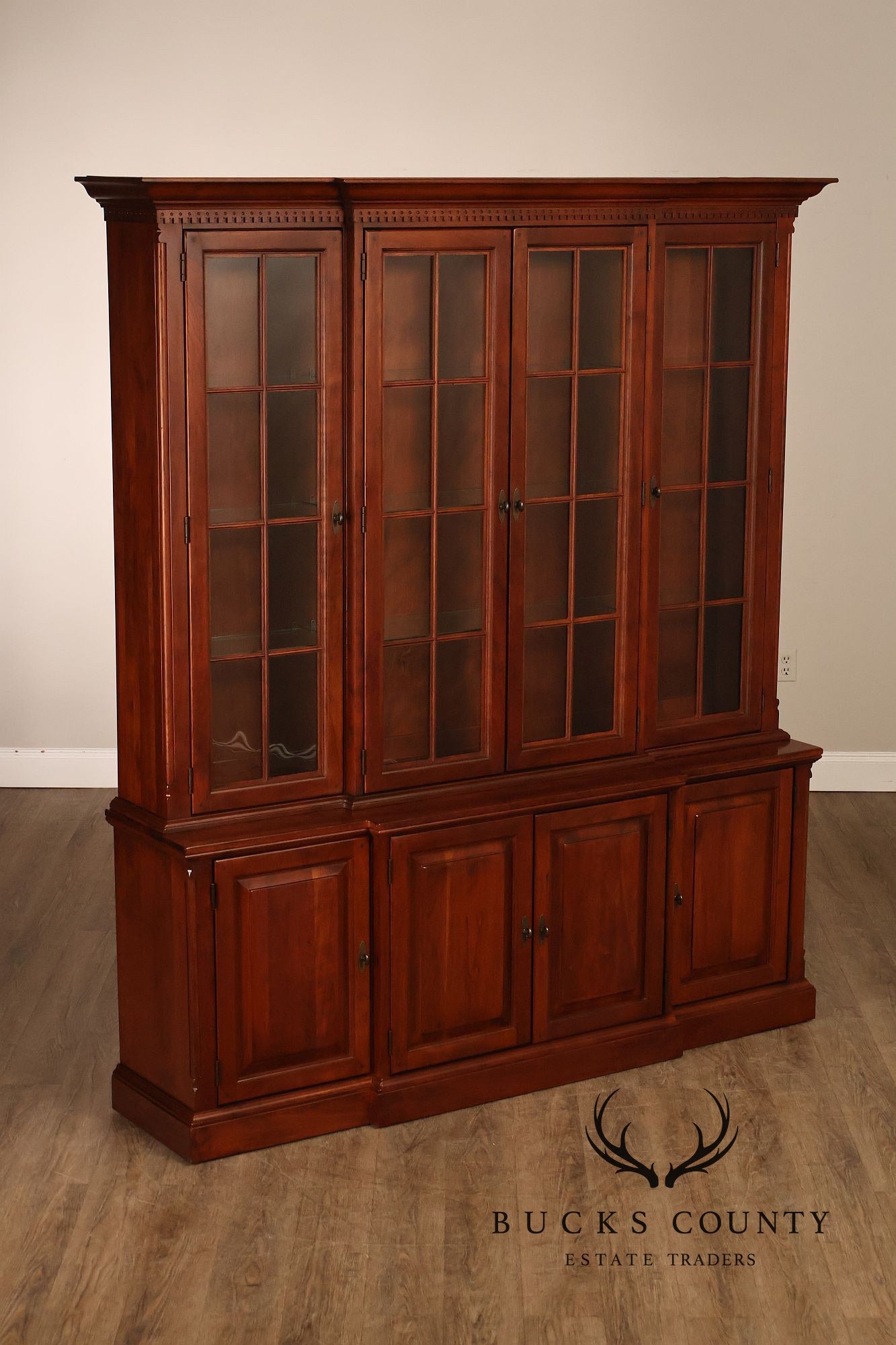Lexington Bob Timberlake Cherry Breakfront Bookcase