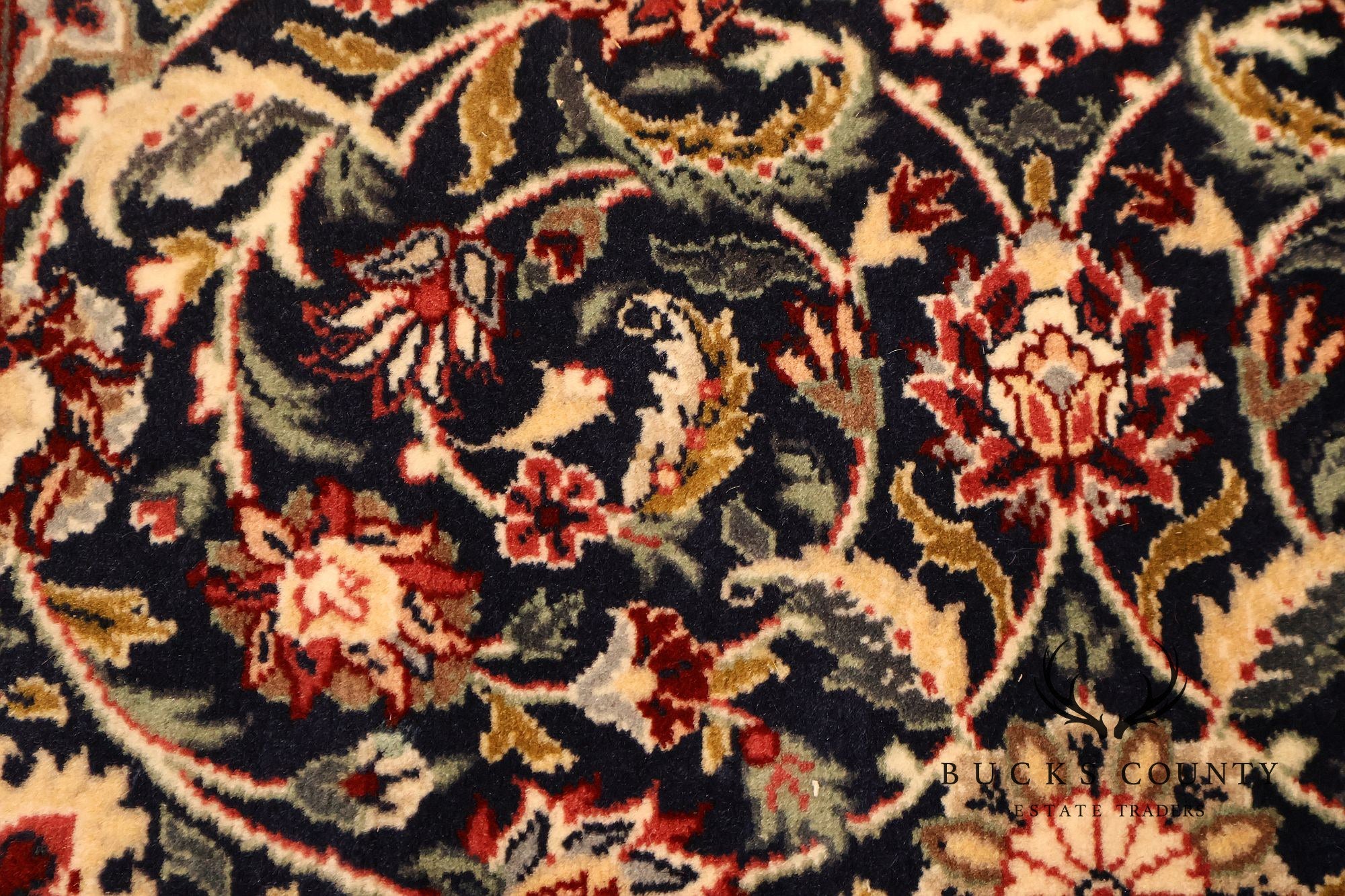 Persian Kashan Style Hand Tied Rug — 31"  x 55"