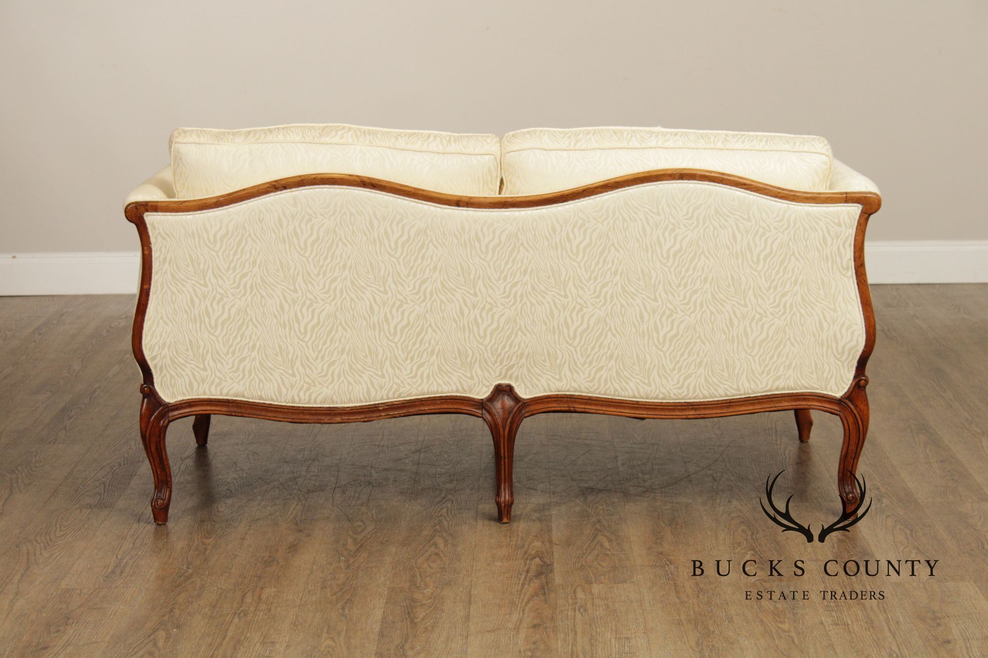 French Louis XV Style Carved Loveseat