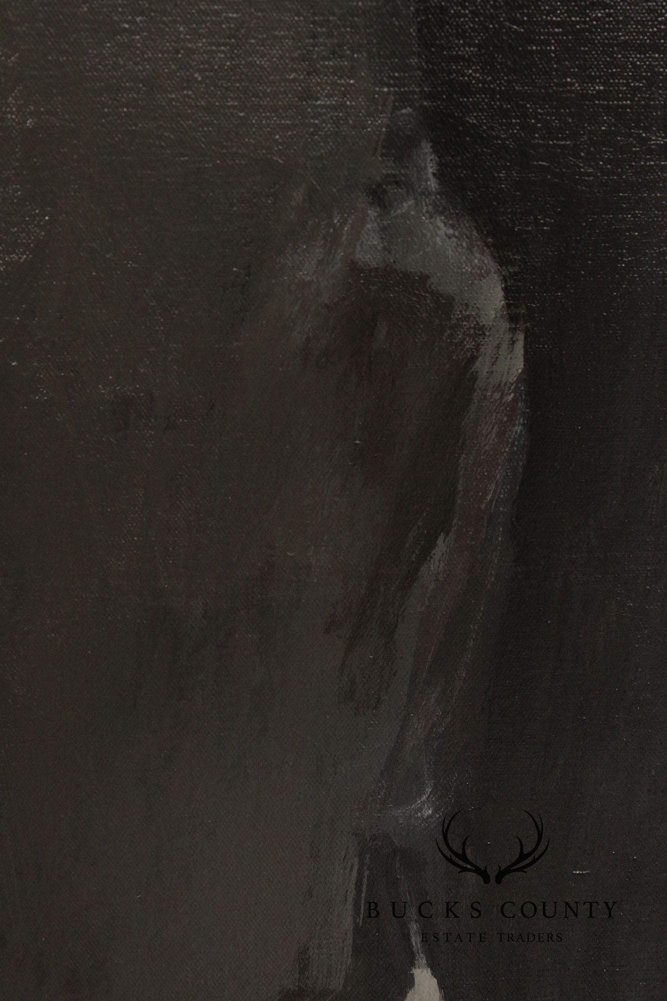 Anne Cooper Dobbins Oil Painting, 'Two Strong Men'