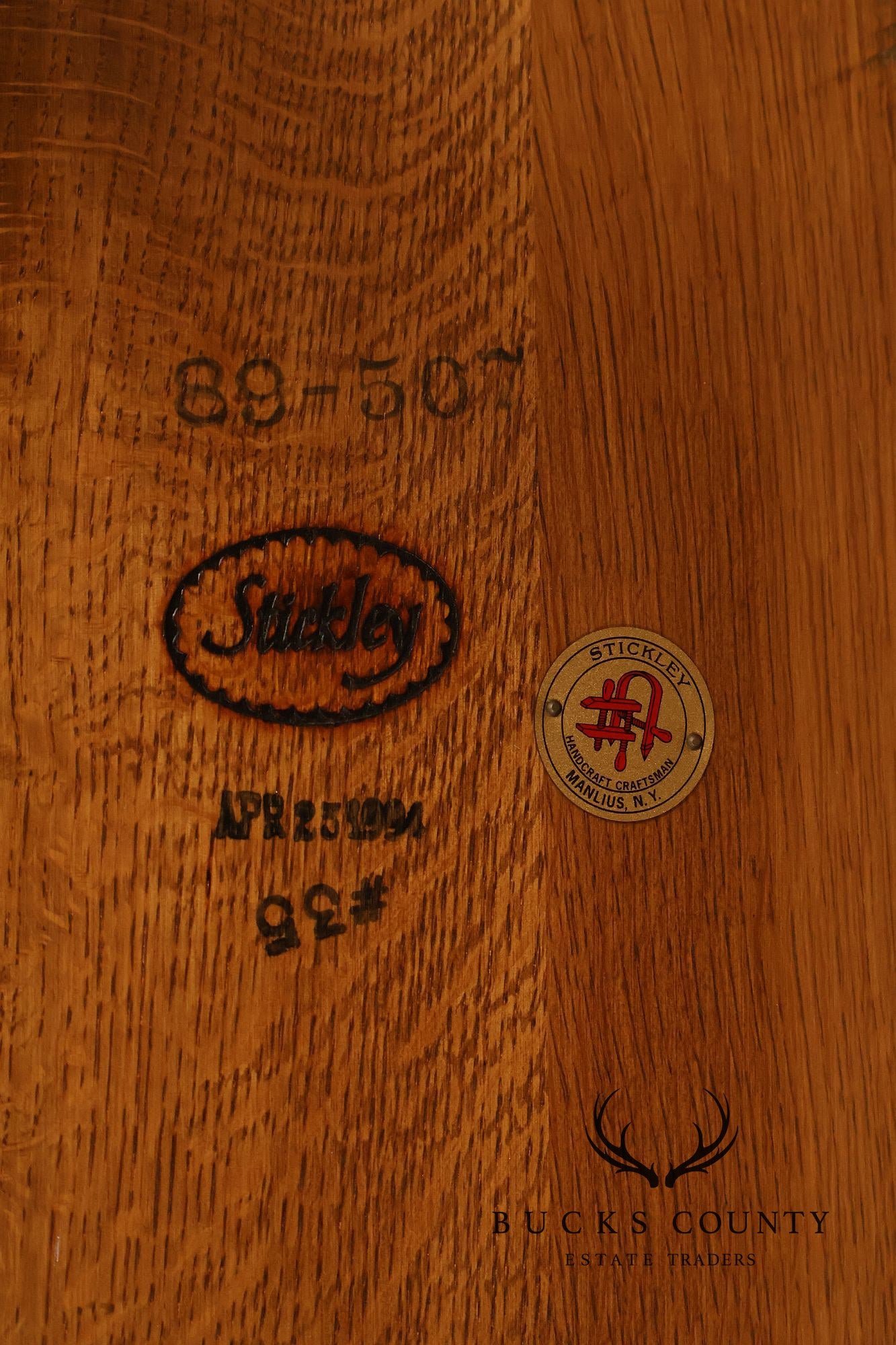 Stickley Mission Collection Oak Cocktail Table