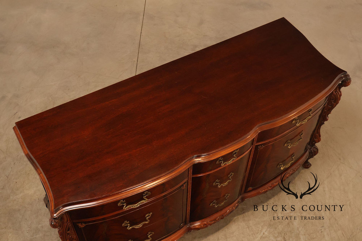 Vintage 1940s Mahogany Chest of Drawers
