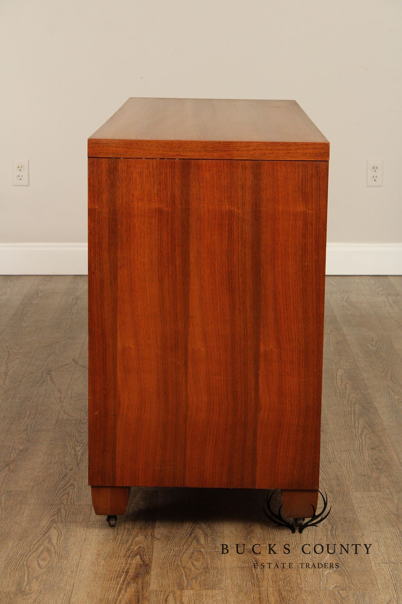 Phenix Furniture Co. Mid Century Modern Walnut Dresser