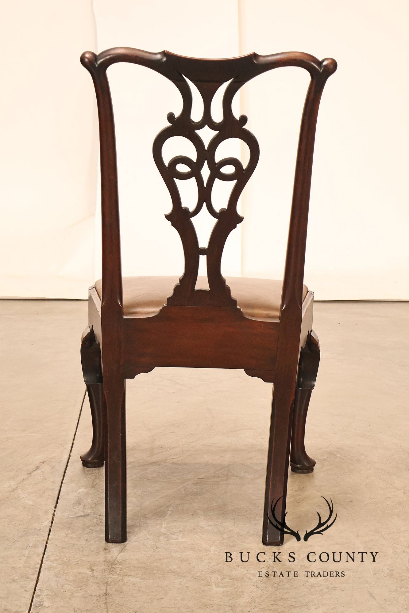 Georgie III Style Antique Set of Six Mahogany Dining chairs