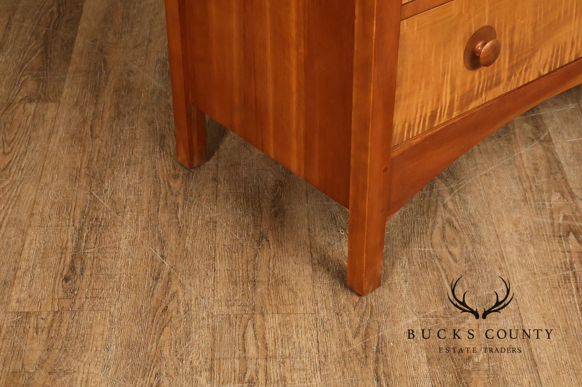 Stickley Mission Collection Harvey Ellis Cherry Nine-Drawer High Chest