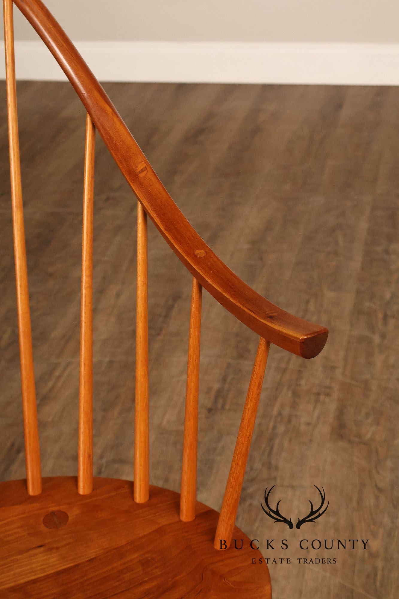 Thomas Moser Set Of Eight Continuous Arm Dining Chairs