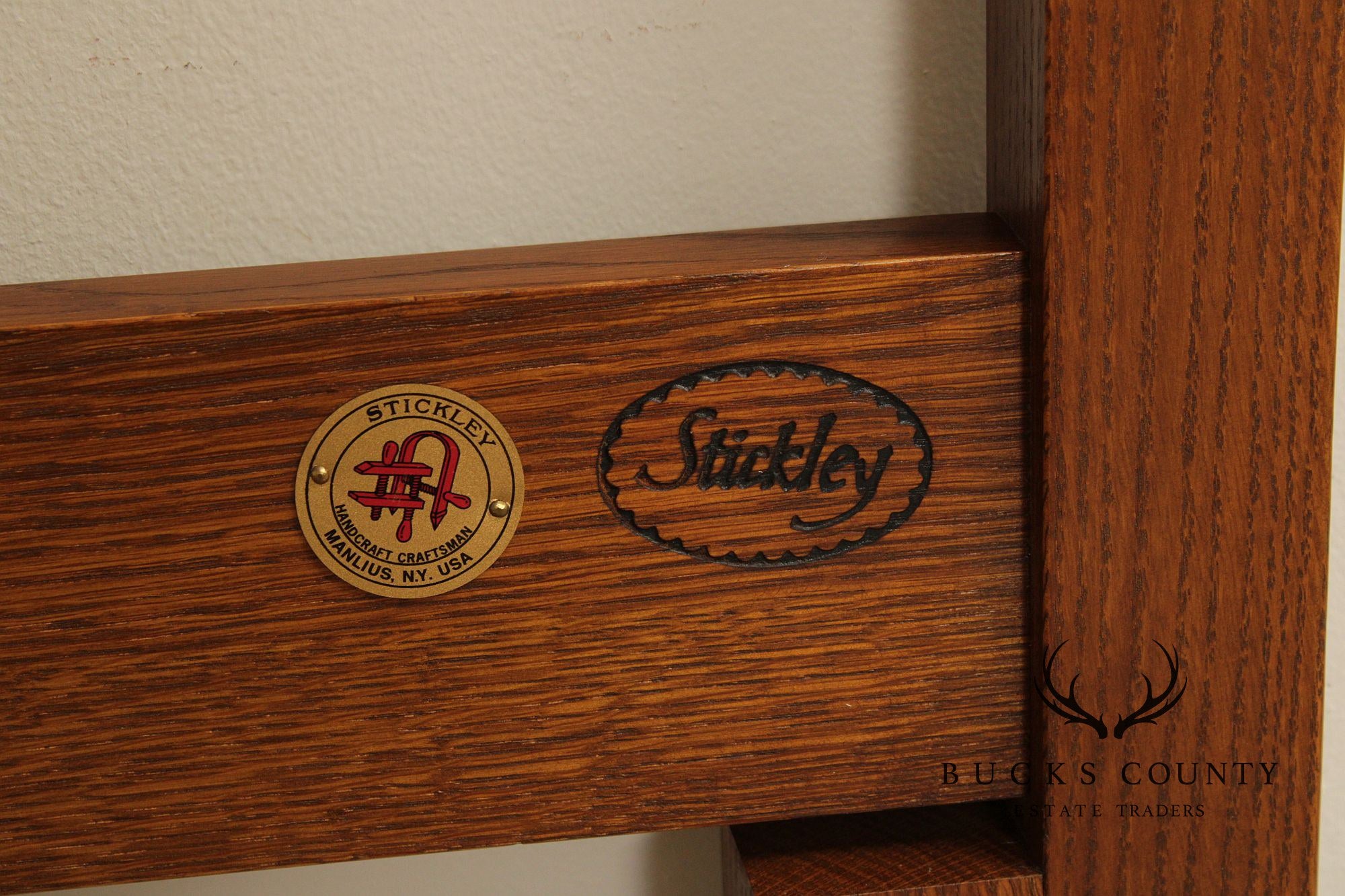 Stickley Mission Collection Oak Full-Size Headboard
