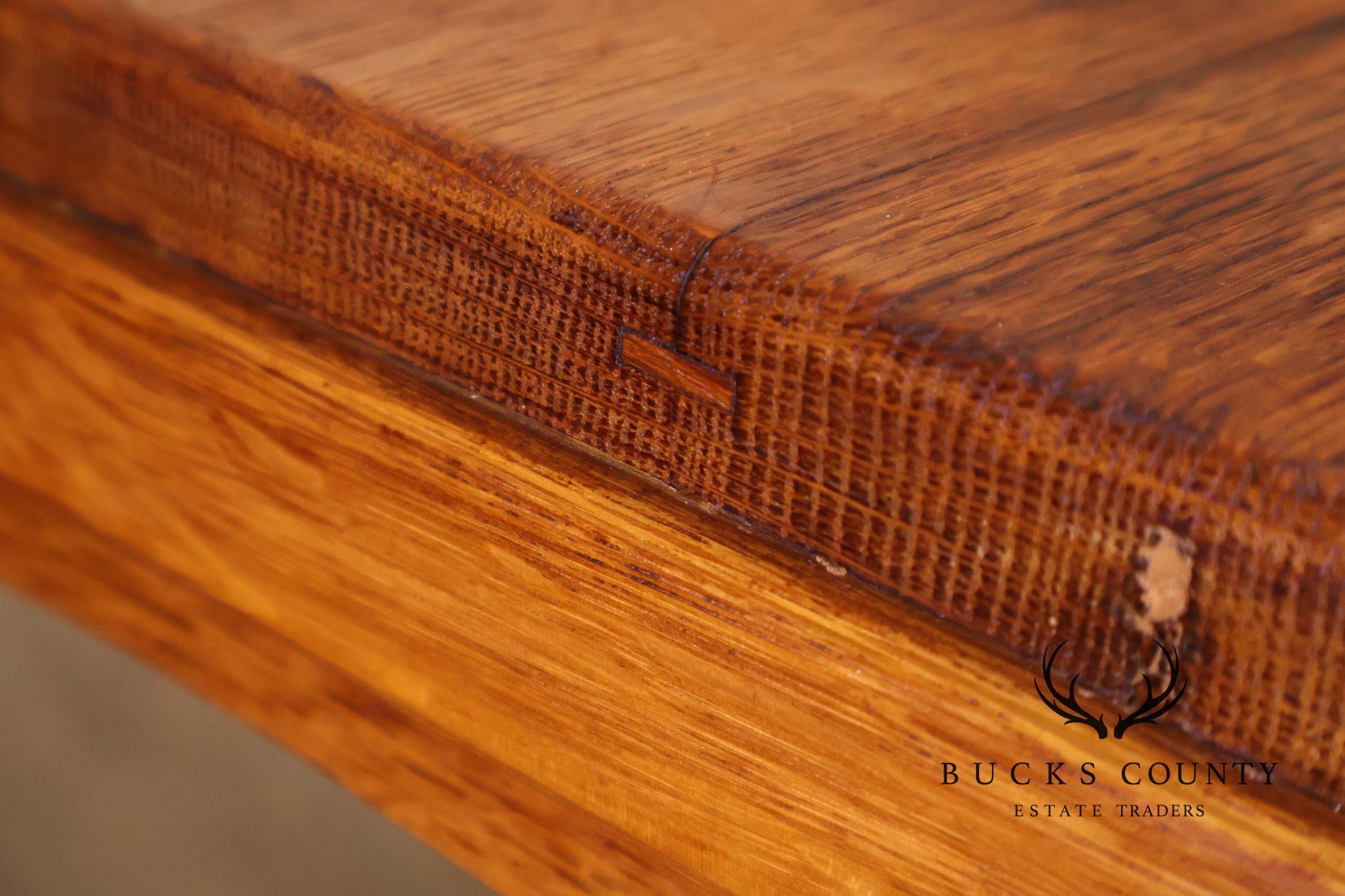 Antique Limbert Arts And Crafts Quarter Sawn Oak Server or Console Table