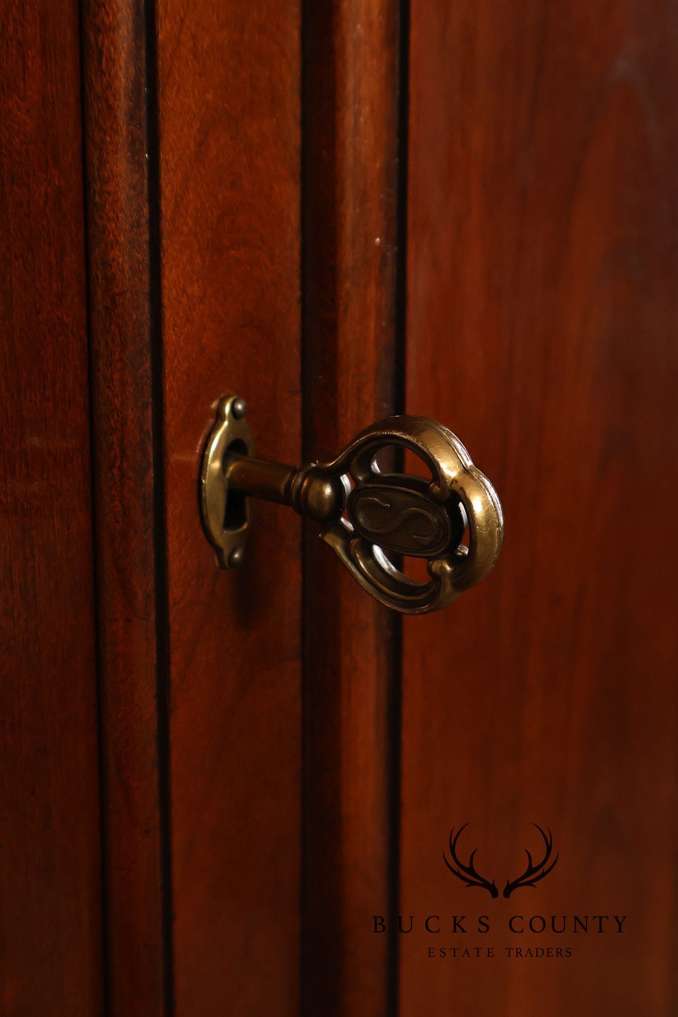 Sligh John Goddard Cherry Newport Tall Cased Grandfather Clock