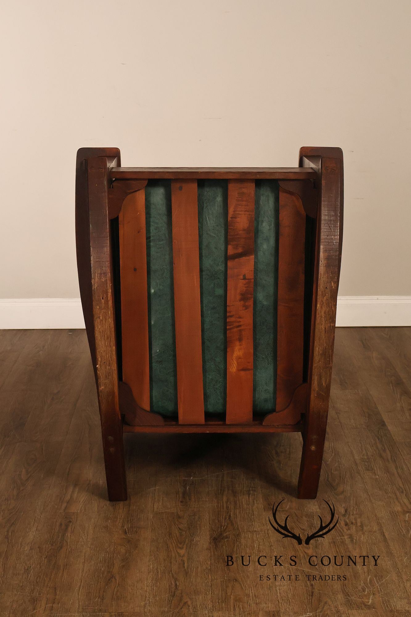 Limbert Arts & Crafts Antique Mission Oak Lounge Chair And Rocking Chair