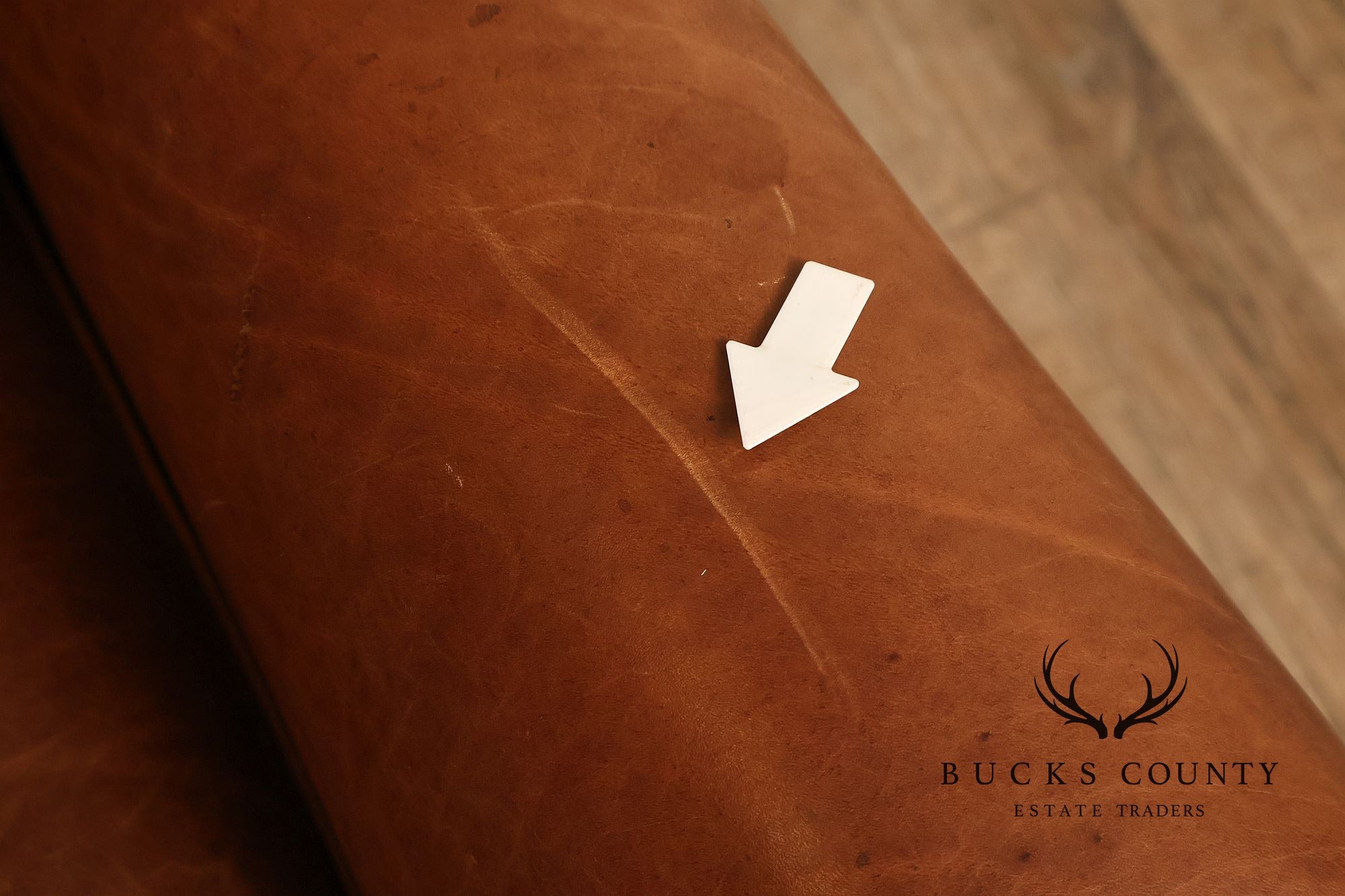 Hancock & Moore 'Rugby Club' Leather Sofa