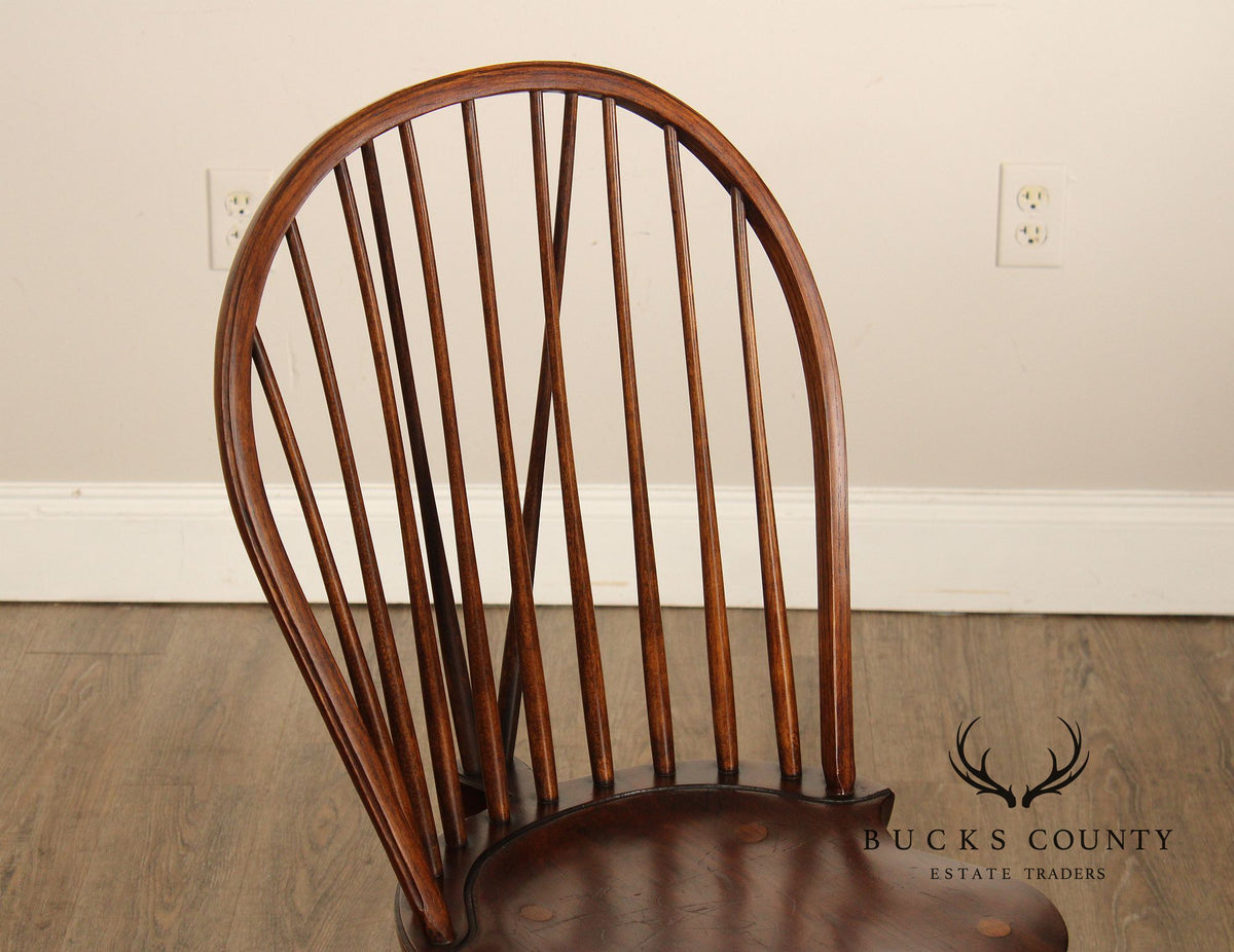 River Bend Chair Co. Brace Back Windsor Fan Back Side Chair