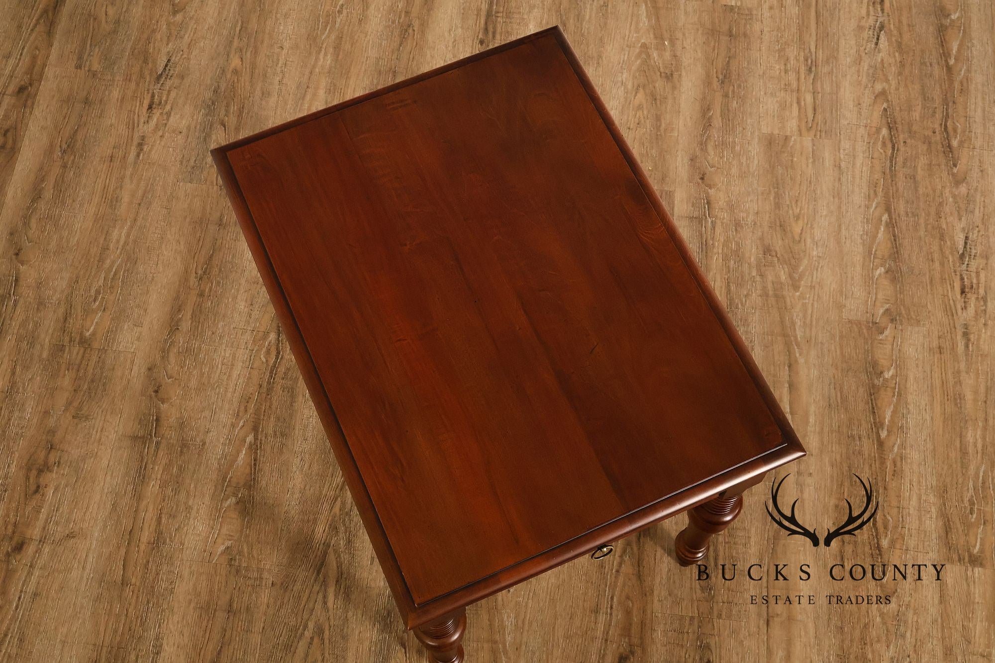 Ethan Allen British Classics Maple And Birch One Drawer End Table