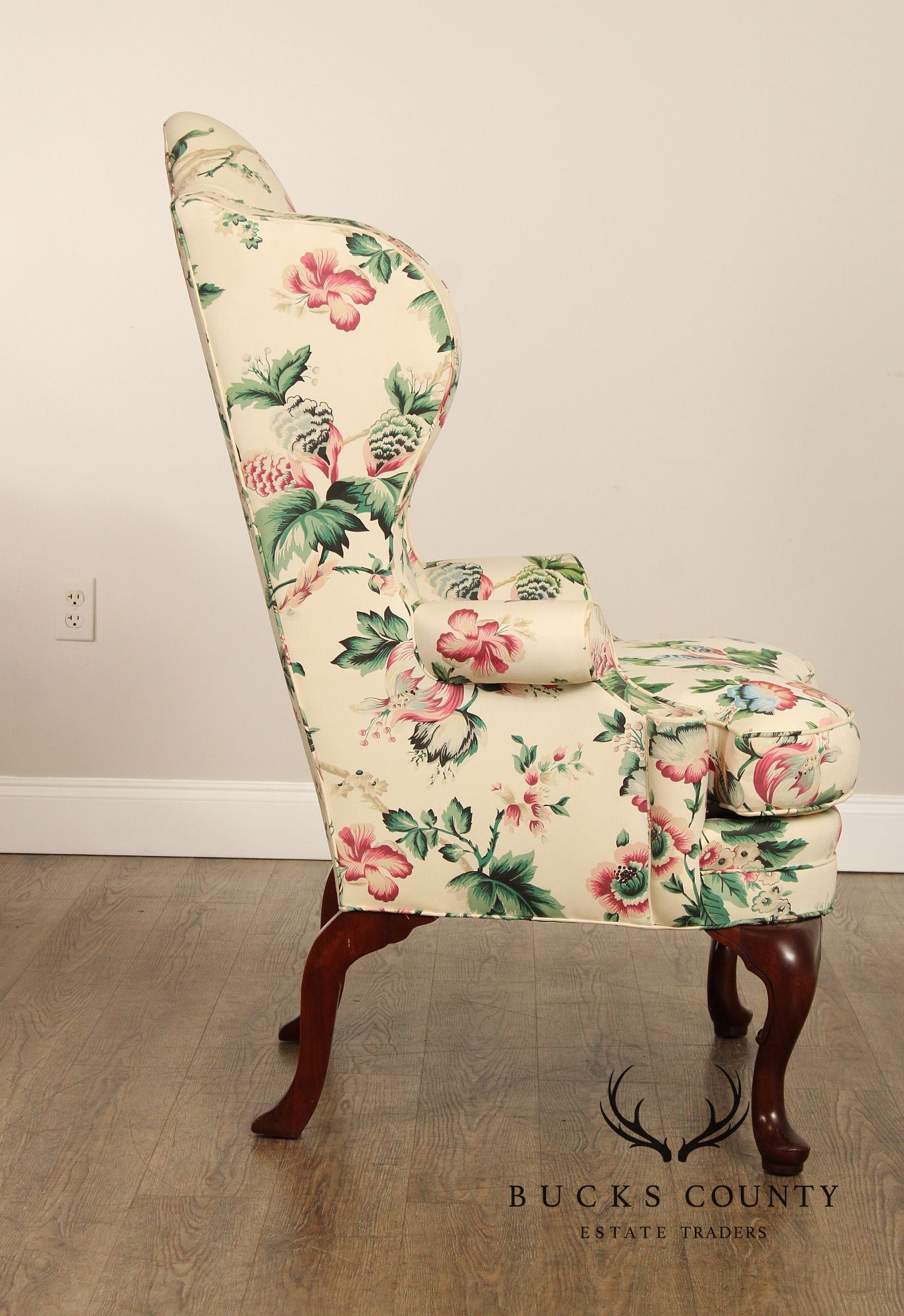 Statesville Chair Co. Georgian Style Wing Chair