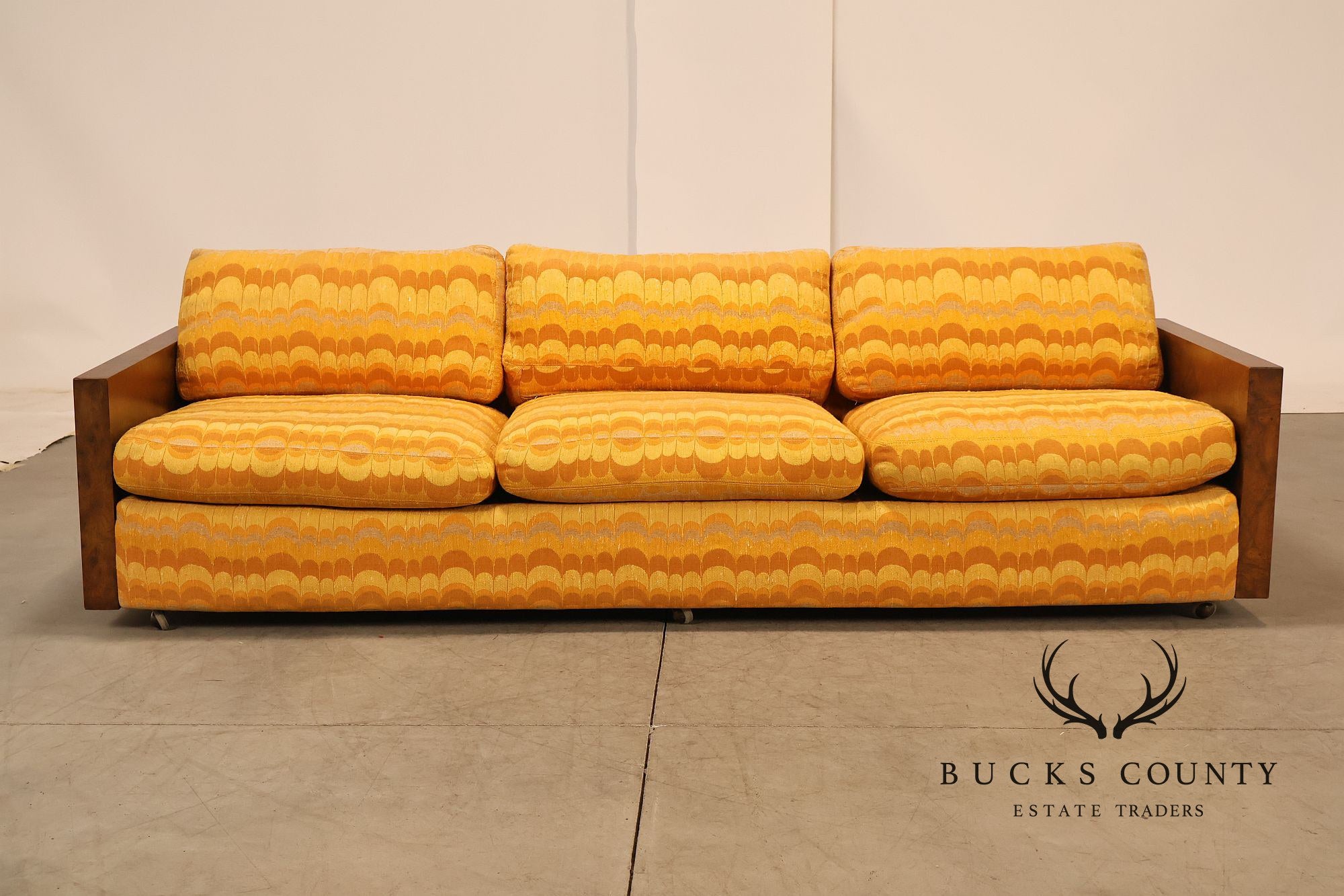 Thayer Coggin Milo Baughman Mid Century Modern Sofa