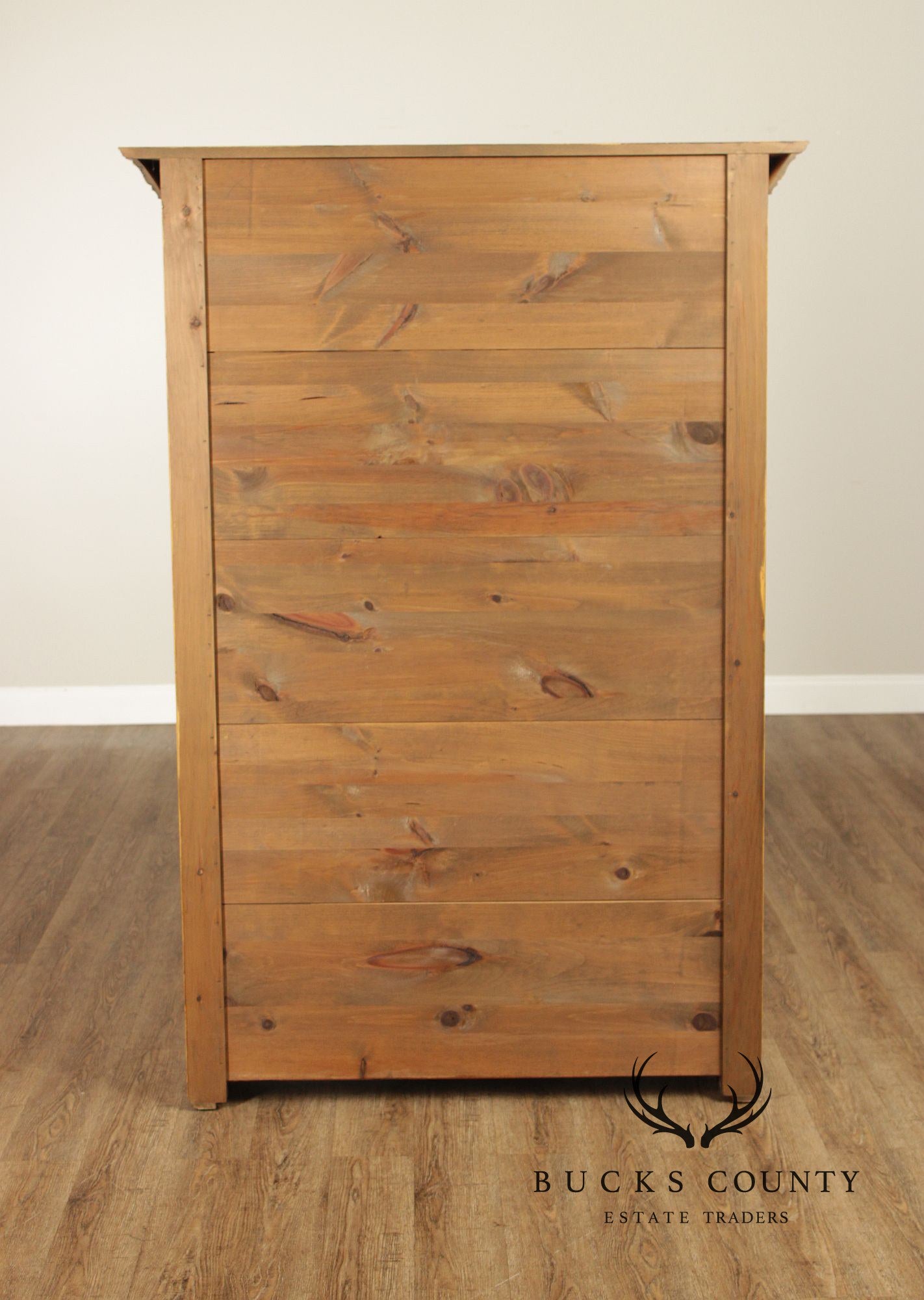 Custom Quality Country Farmhouse Painted Armoire Storage Cupboard