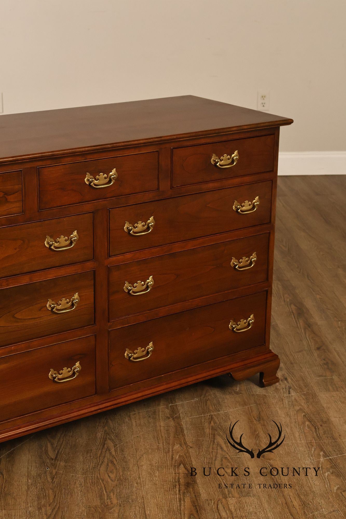 Stickley Traditional Style Cherry Double Dresser