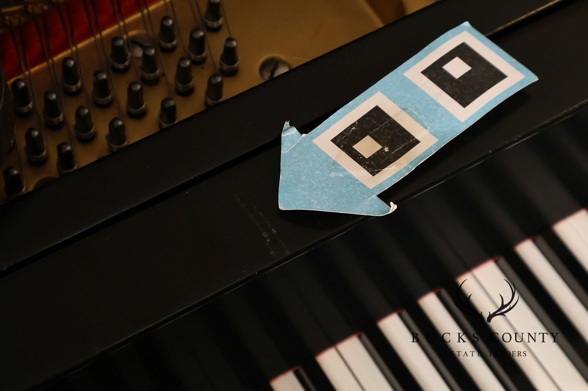Kurtzman Ebonized Grand Piano And Duet Bench