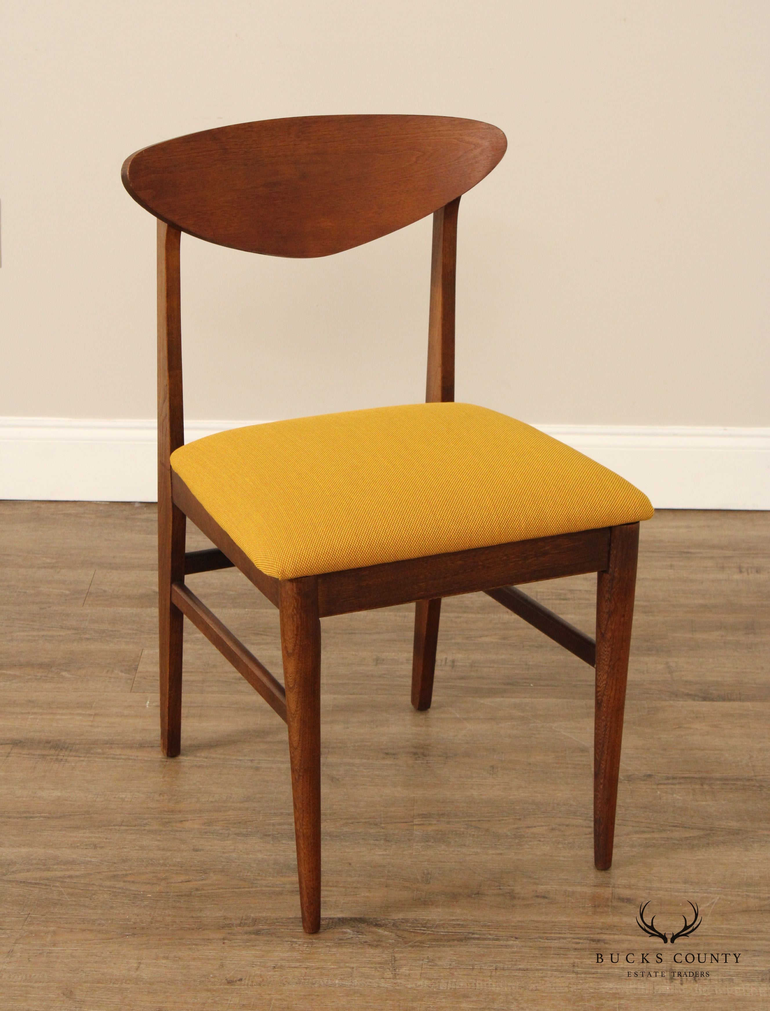 Mid Century Modern Walnut Side Chair