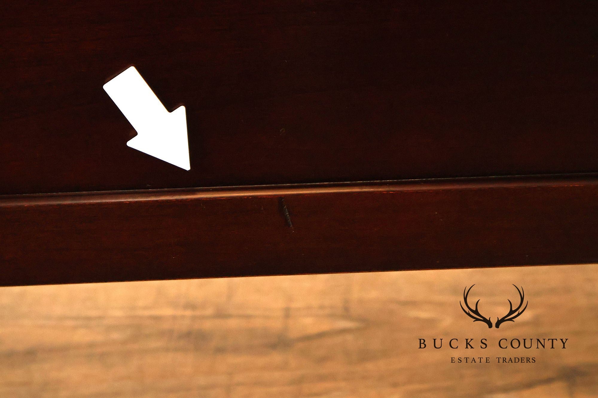 Stickley Cherry King Size Sleigh Bed