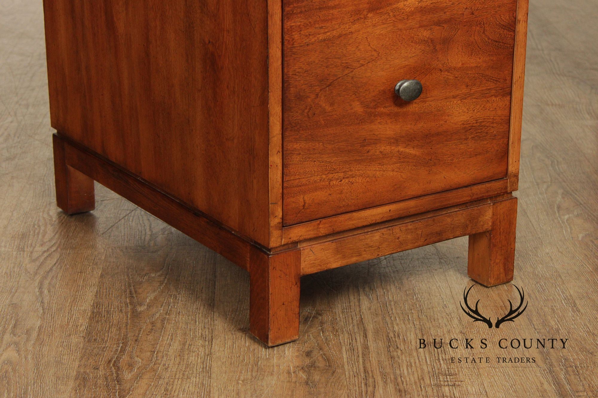 Ethan Allen Double Pedestal Writing Desk