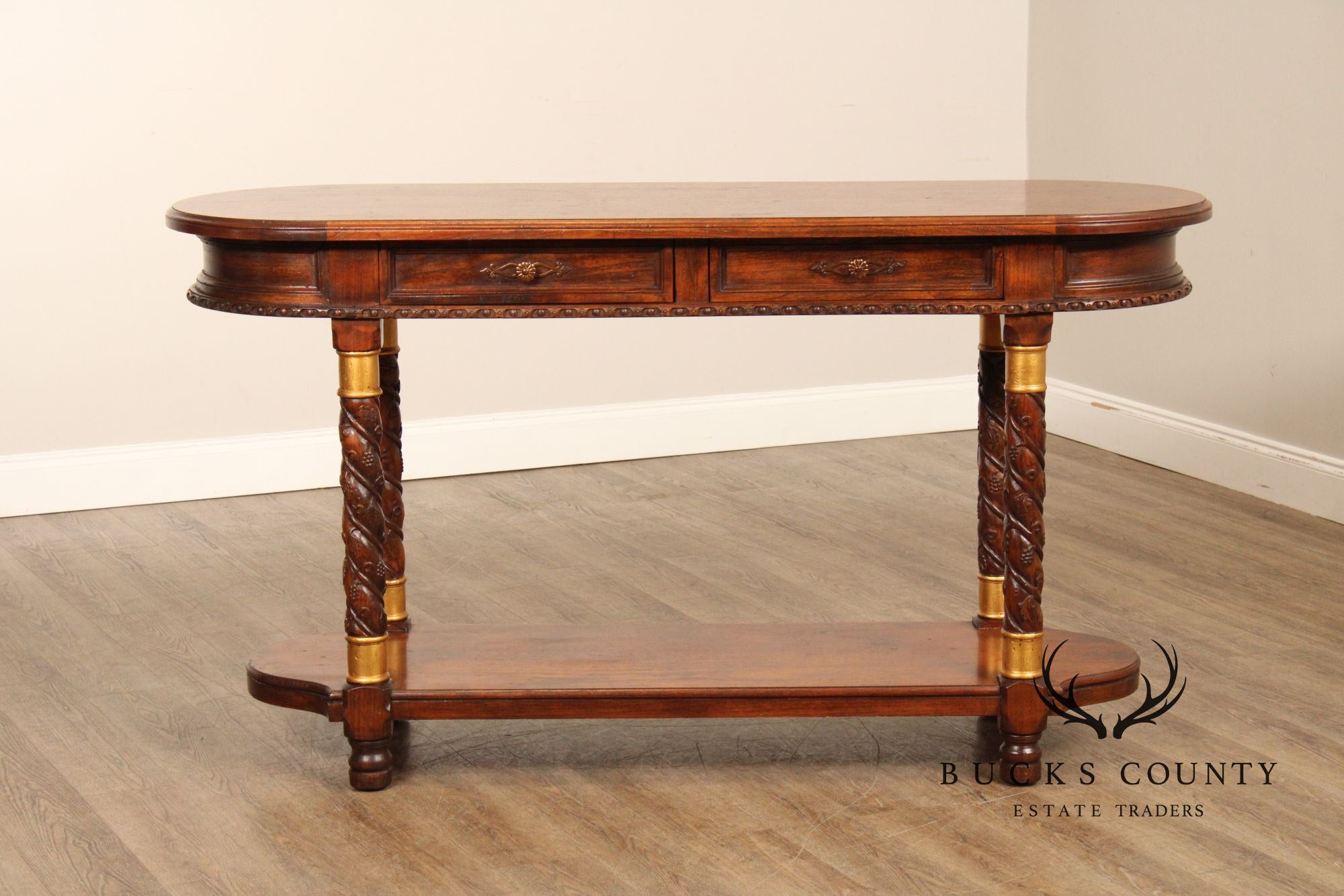 Continental Style Narrow Console Table or Server
