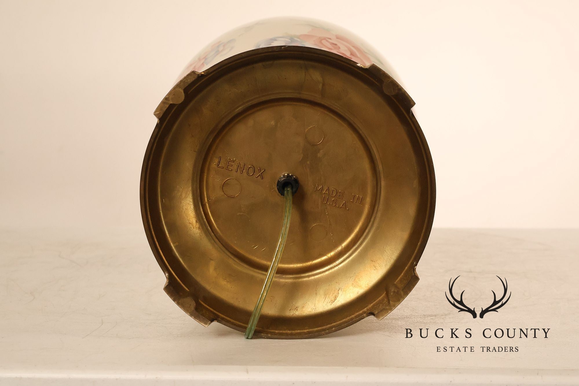 Vintage Lenox Porcelain Urn Table Lamp