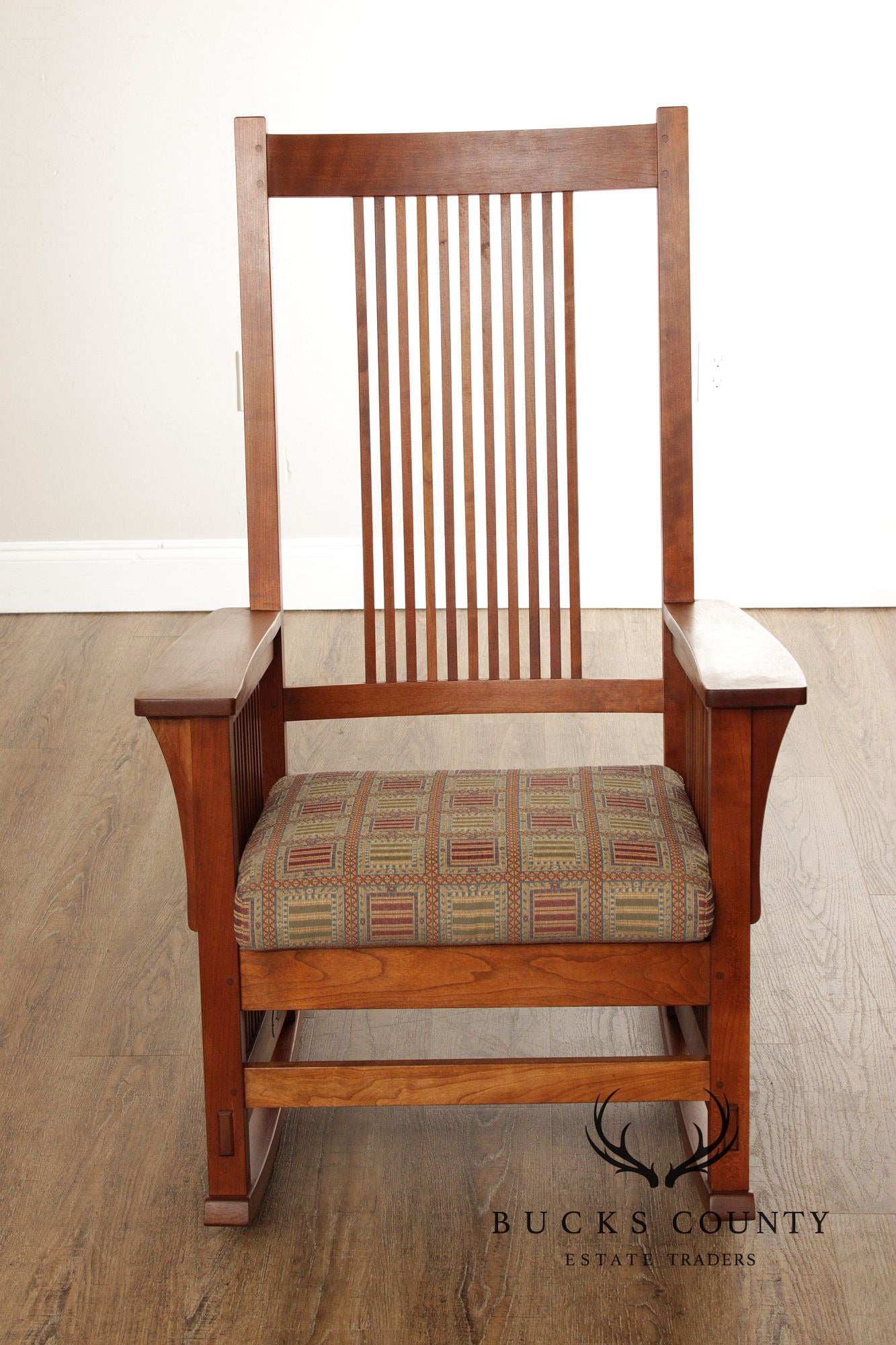 Stickley Mission Collection Cherry Spindle Rocker