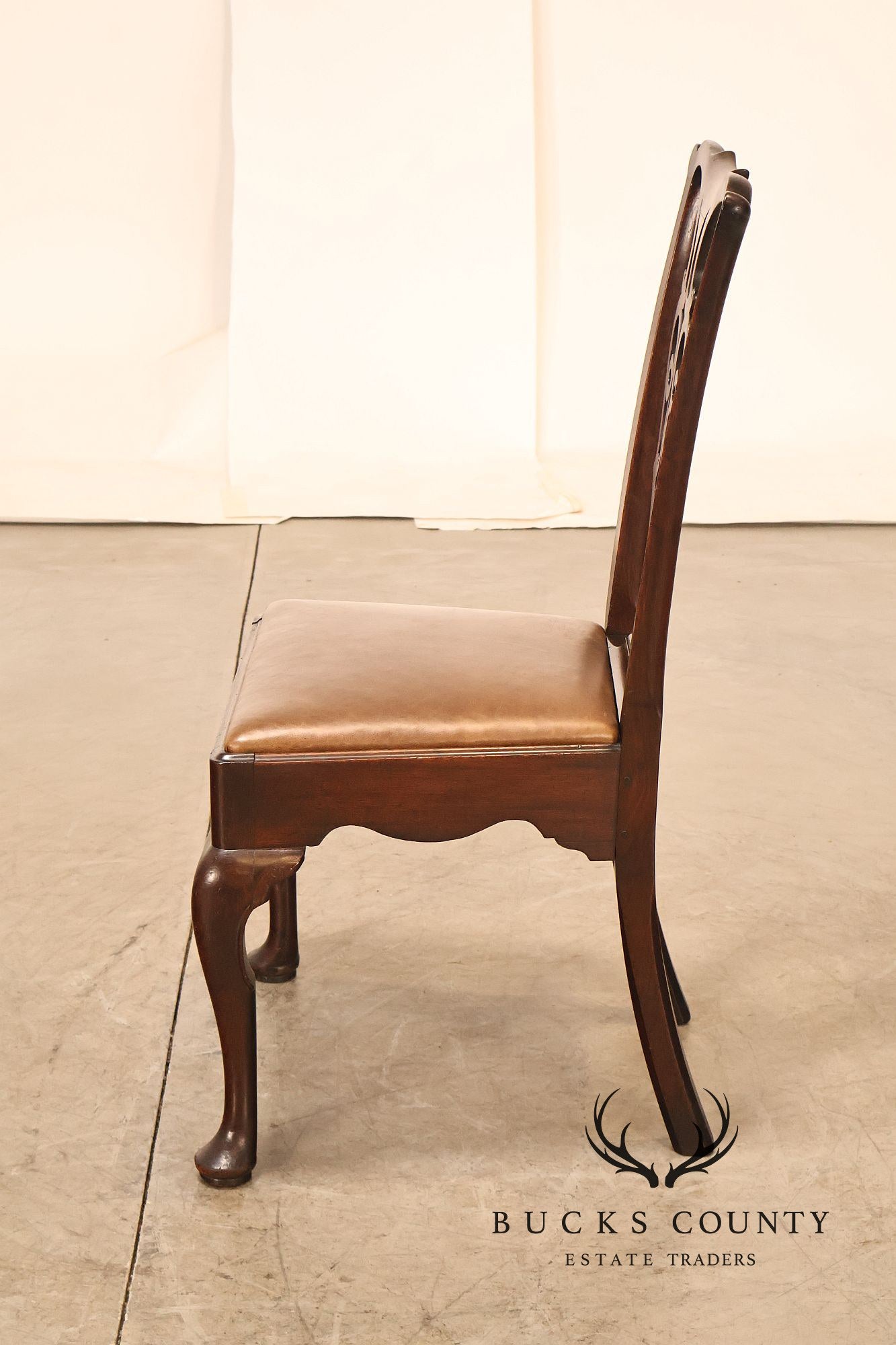 Georgie III Style Antique Set of Six Mahogany Dining chairs