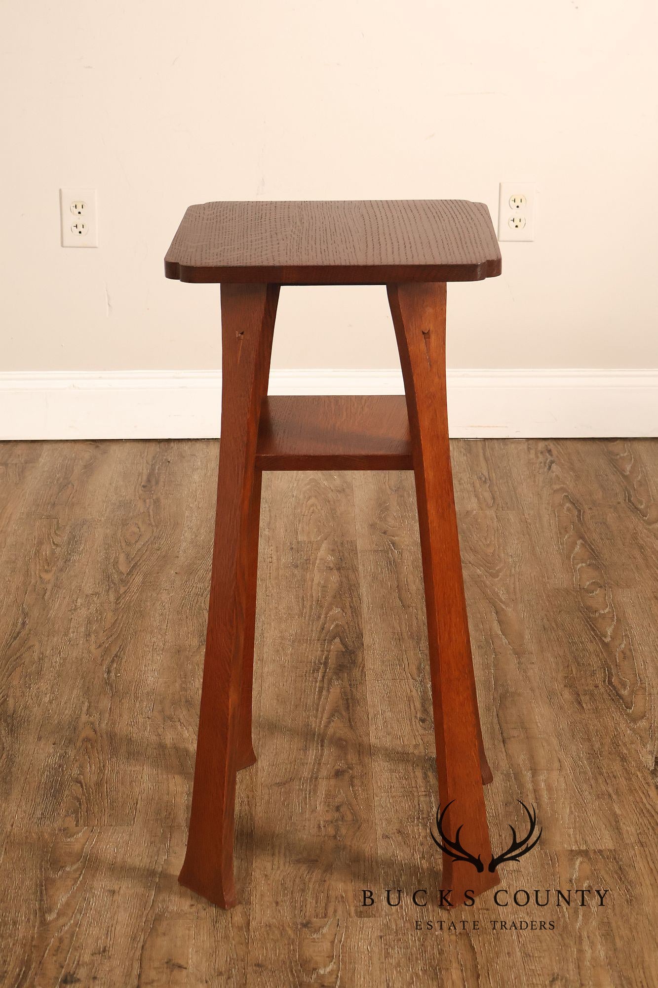 Stickley Mission Collection Tom Jones Oak Drink Stand