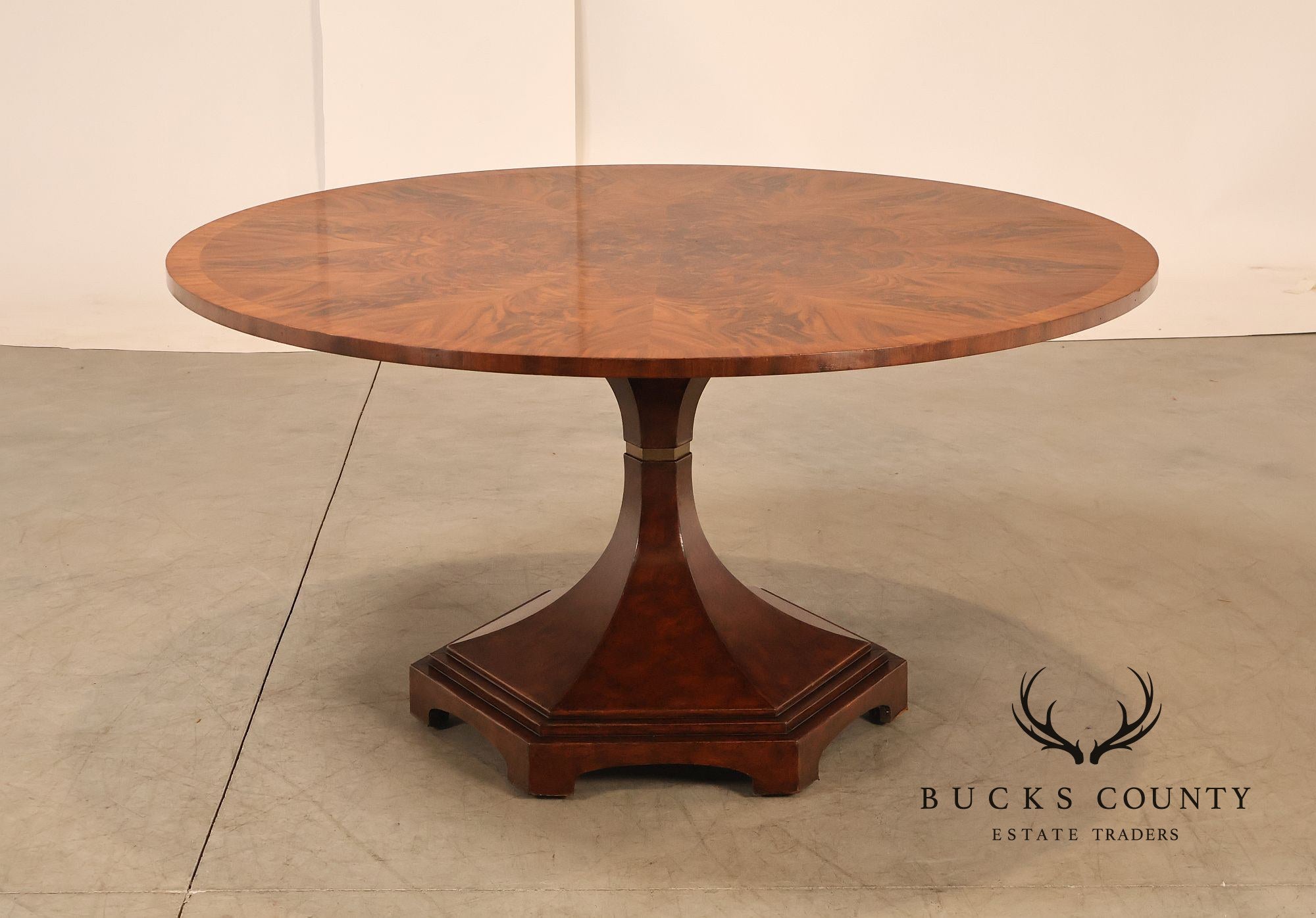 Theodore Alexander Round Pedestal Dining Table