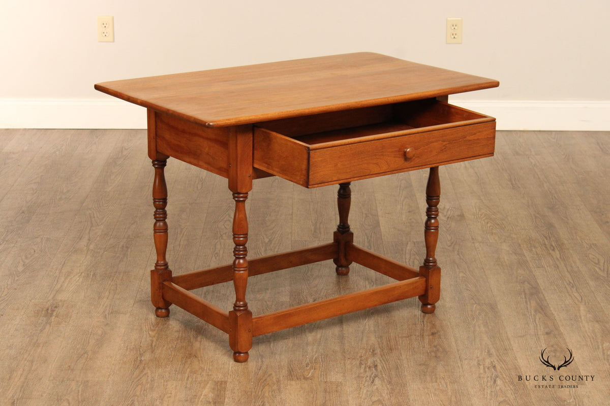 Vintage American William and Mary Style Tavern Table