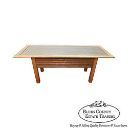 Andy Rae Studio Sculpted Mixed Wood Coffee Table