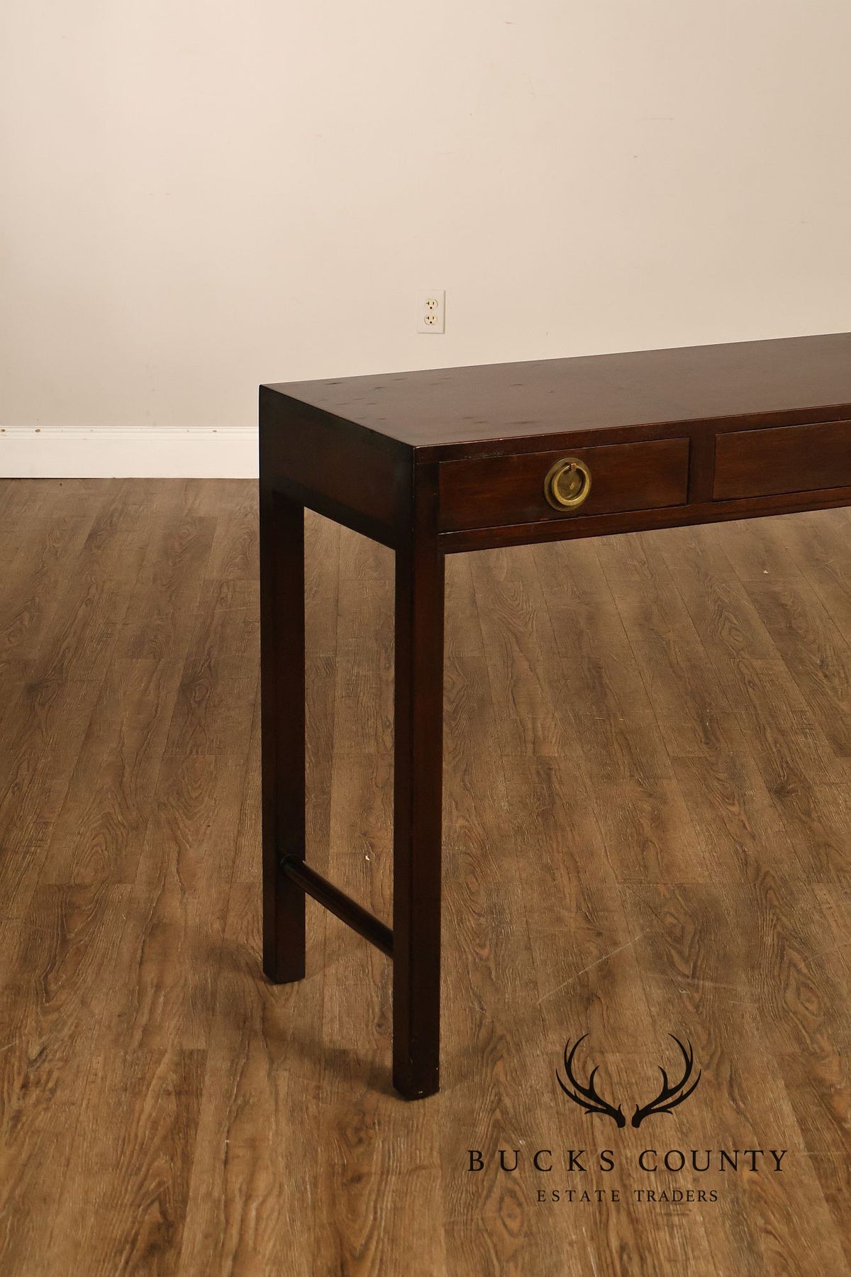 Dunbar Mid Century Modern Mahogany Console
